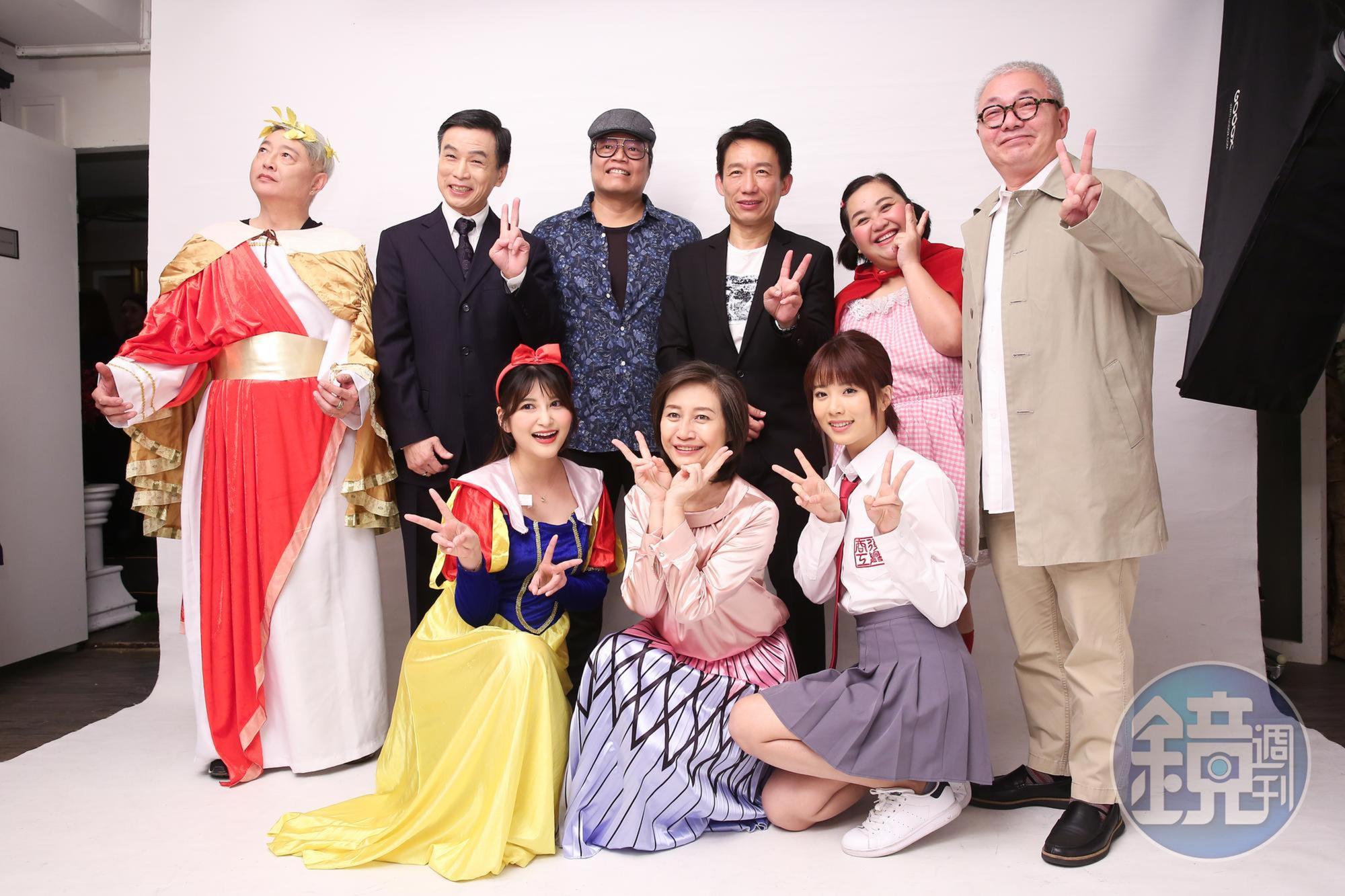 《童話秀逗秀》集結台灣演藝圈老戲骨與新秀，將於明年在紅樓劇場帶來表演。