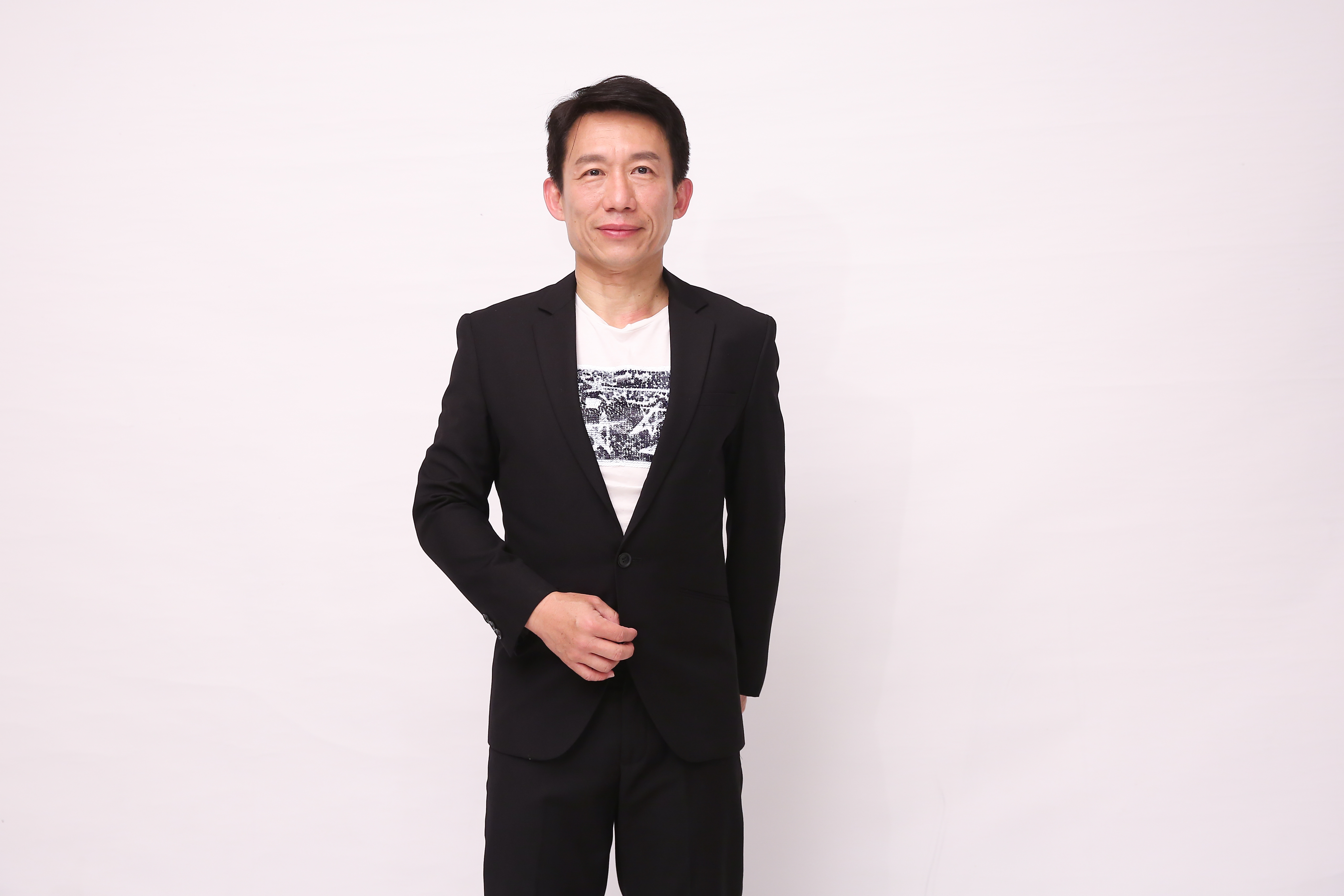 郭子乾表示模仿阿中部長的訣竅就是不要有過多表情,還有不服輸的態度。