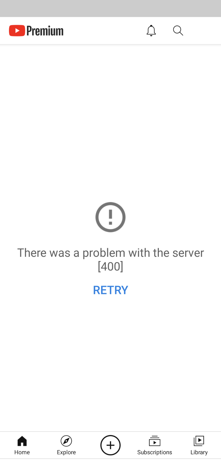 YouTube當機約在9:50分左右才搶修完畢。(翻攝自PTT)