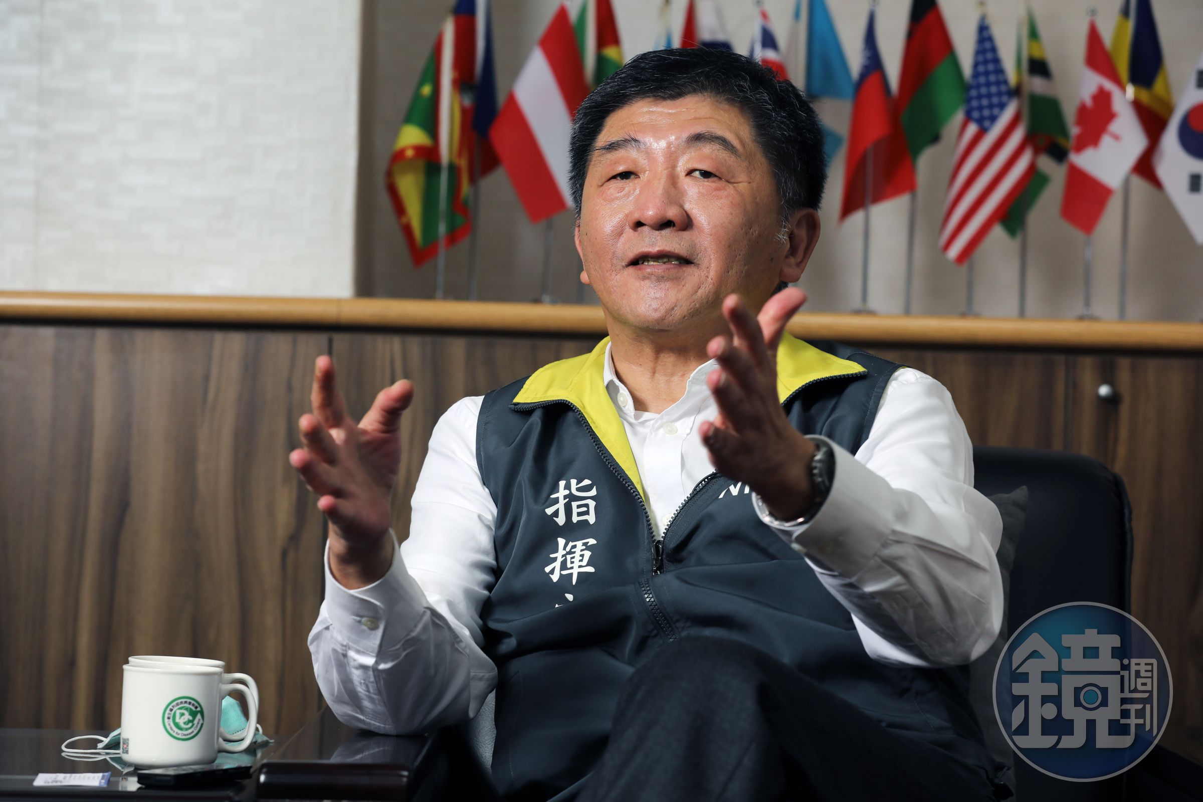 衛福部長陳時中被問到是否考慮也成為疫苗受試者，他坦言自己很樂意。（本刊資料照）