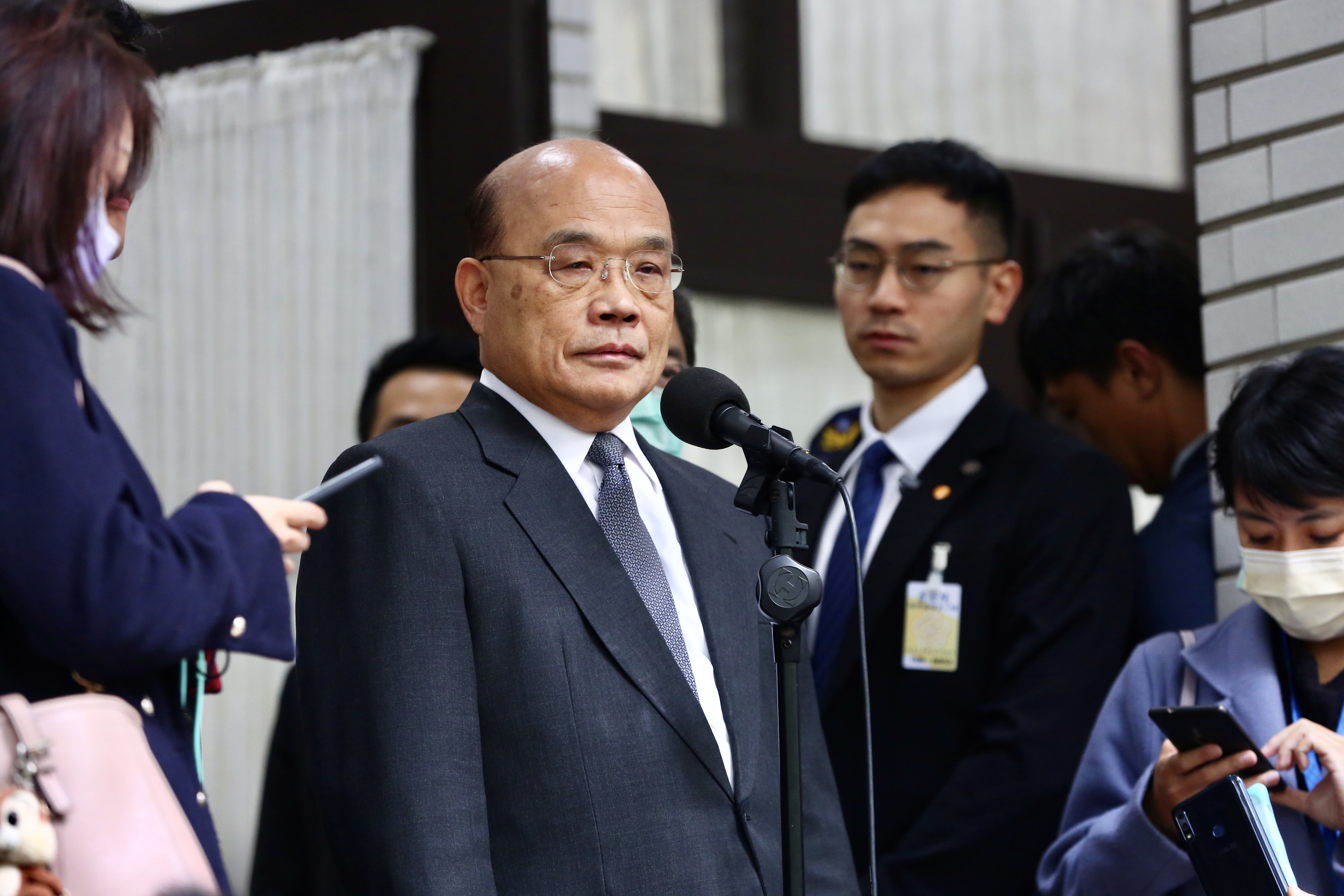 冠軍牛肉麵風波　蘇貞昌：丁怡銘知錯能改善莫大焉