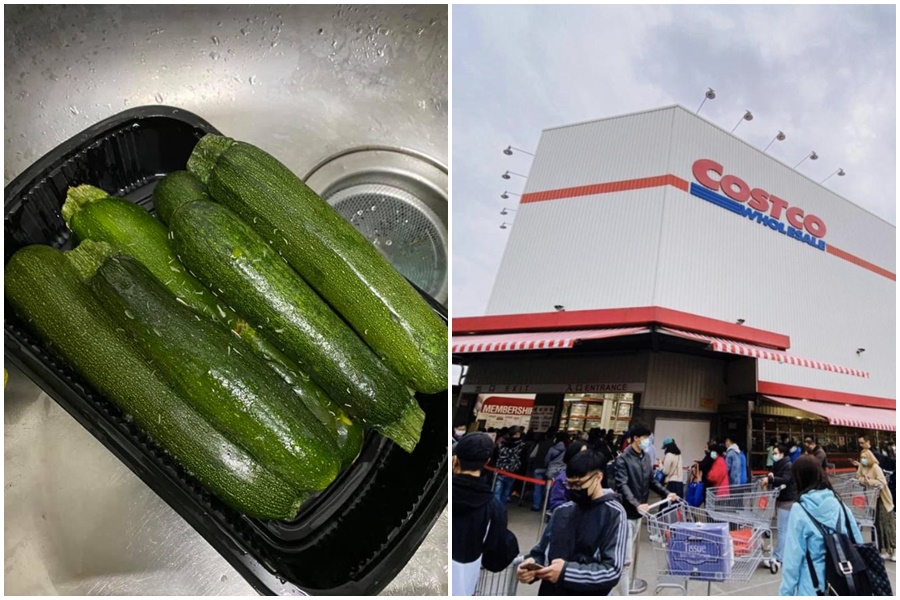 網友表示自己買的櫛瓜隔天竟長滿蛆,嚇得她趕緊po網。(翻攝自臉書《Costco好市多商品經驗老實說》、本刊資料照)