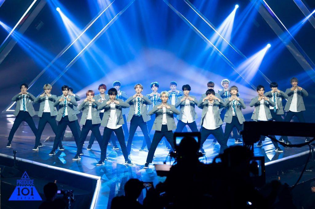 購自韓國Mnet電視台版權的選秀節目《PRODUCE 101 JAPAN》去年在日本也掀起話題。(翻攝自Softbank Twitter)