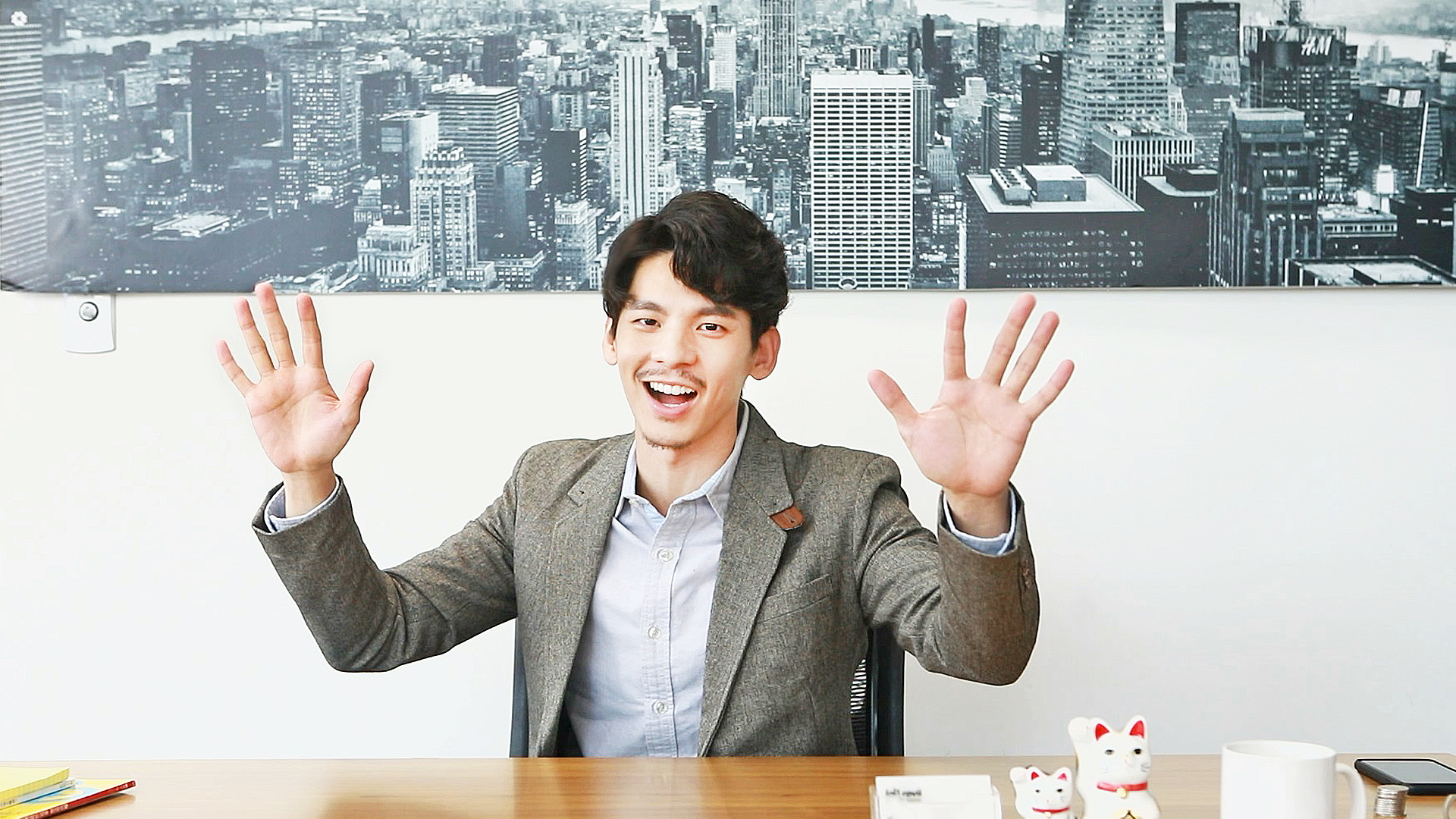 林柏宏在新戲《大債時代》詮釋YouTuber 。（公視提供）