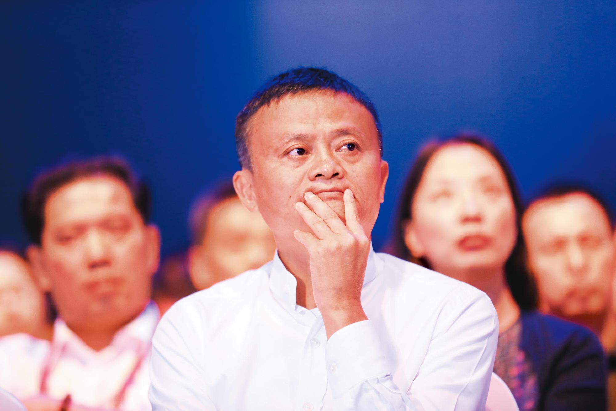 阿里巴巴因為螞蟻上市失敗,總市值已蒸發超過新台幣3兆6千億元,如果連馬雲(圖)等企業家都保不住自己的財產,還有誰敢創業、投資?(東方IC)