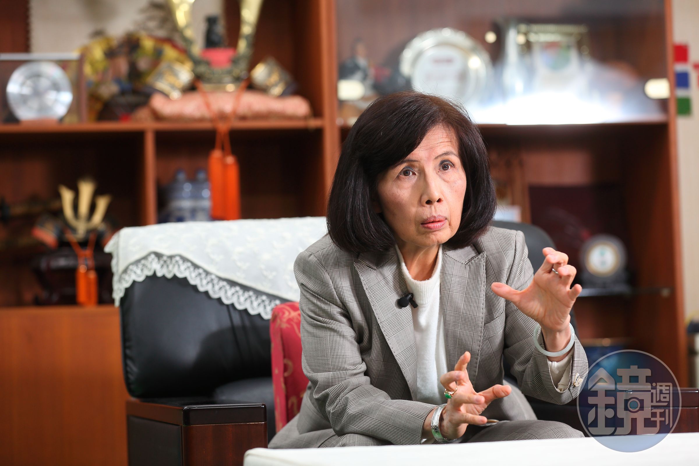 大同改選後，林郭文艷失勢，連辦公室都被安置在相對寂寥的總部後棟8樓。