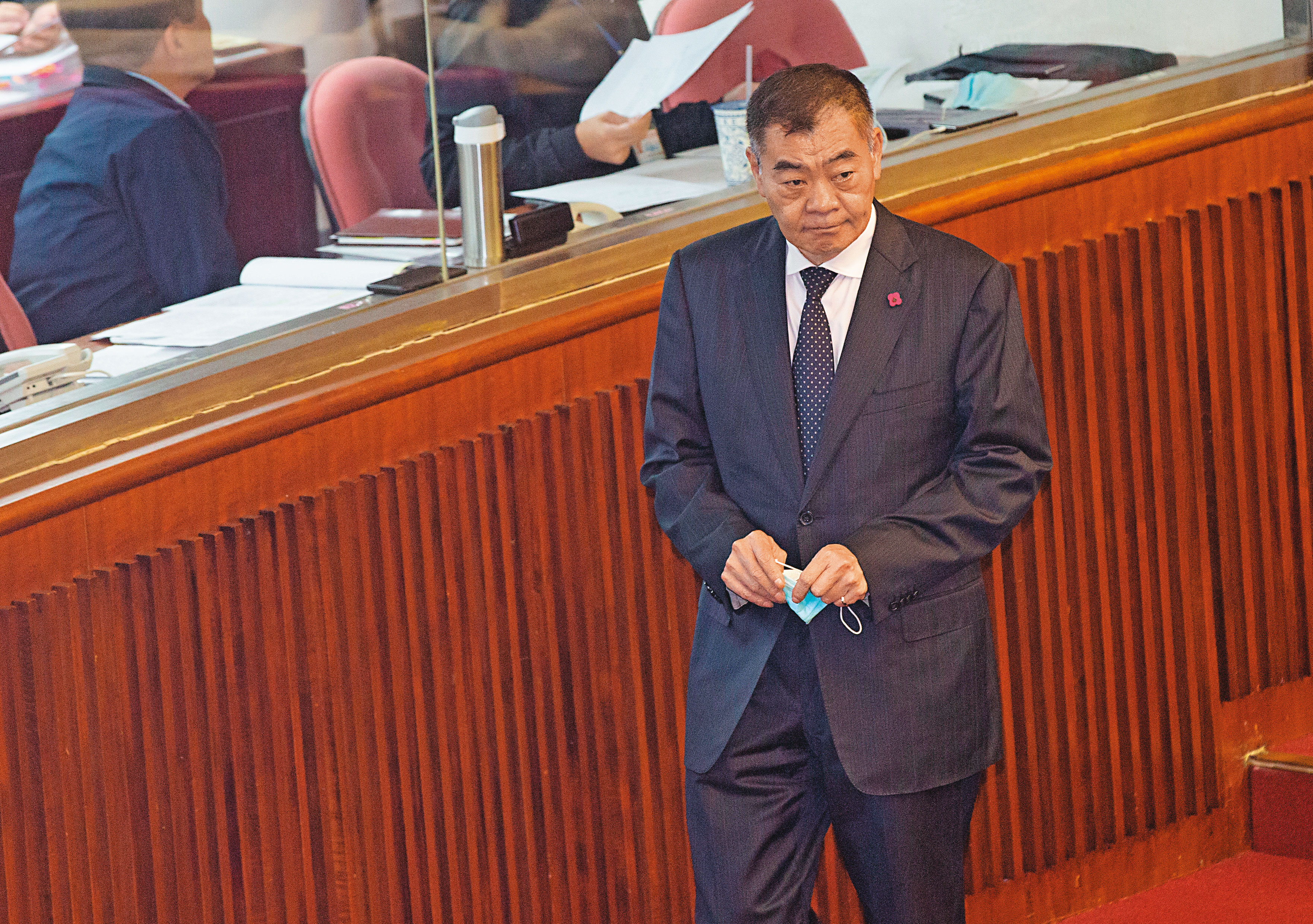 國民黨籍議長陳錦祥(圖),表態支持宣布參與台北市長初選的市議員羅智強。