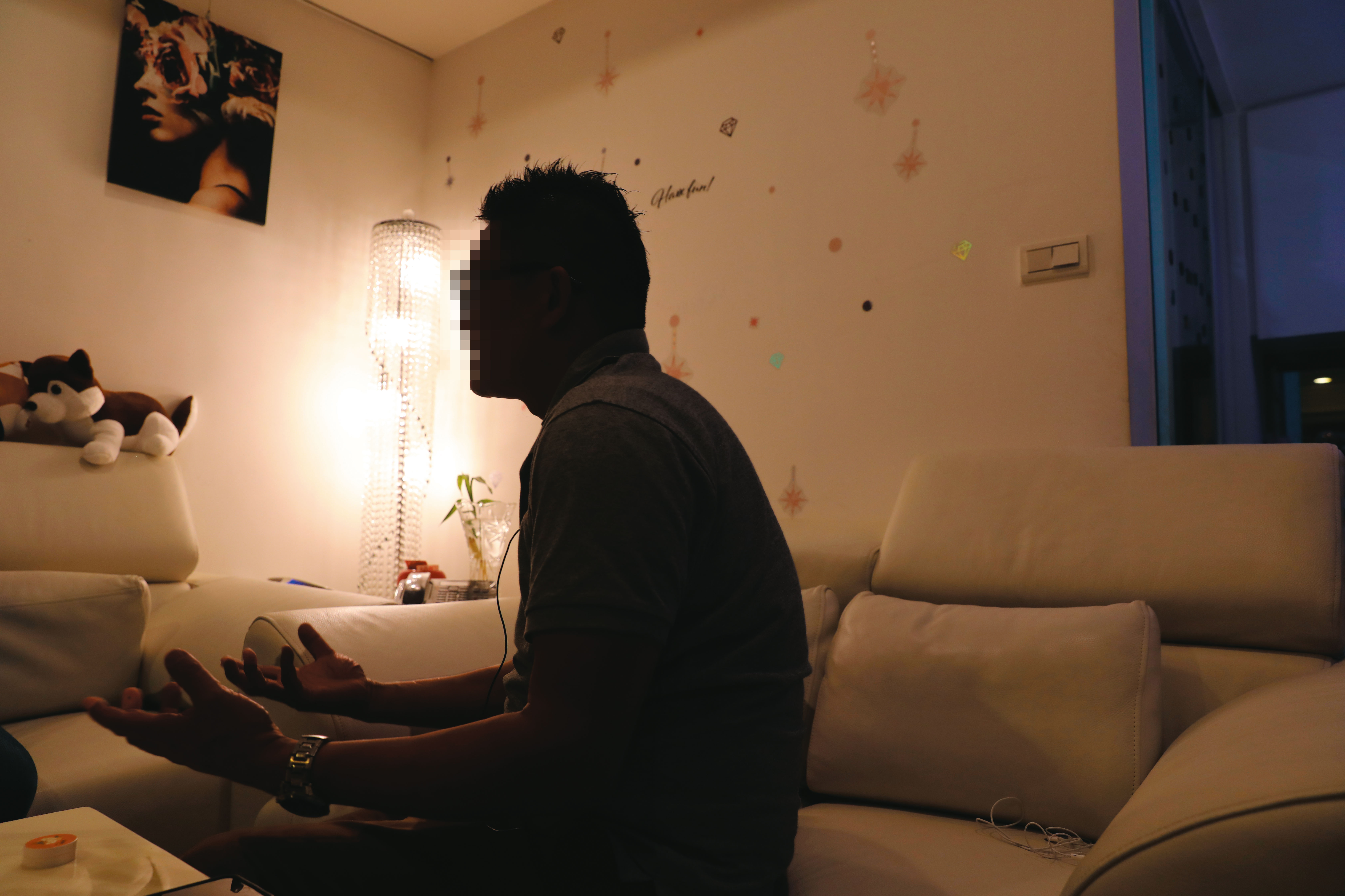 遭恐嚇的A先生控訴前議員許富男教唆傷害，並放話奪他妻兒。