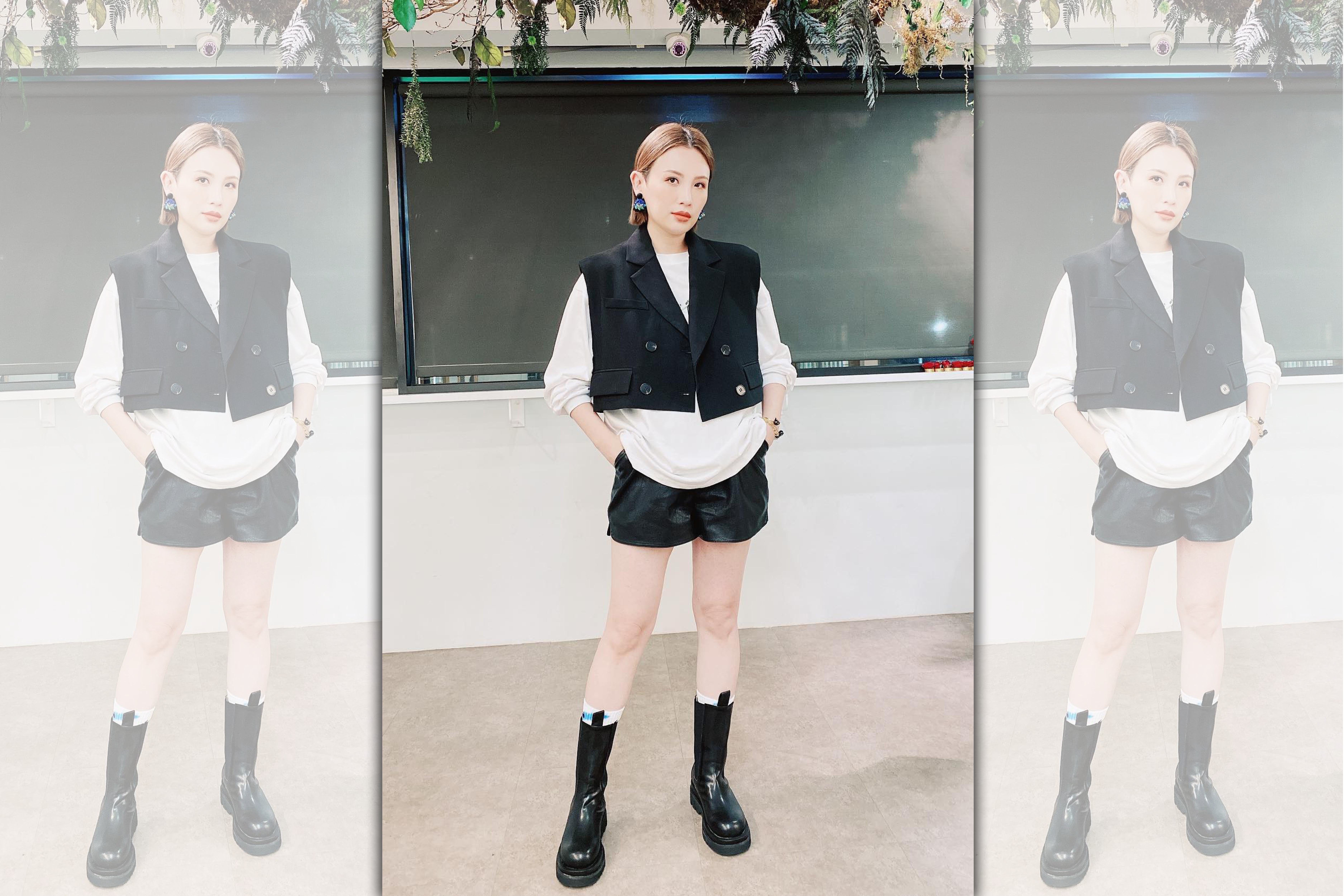 魏如萱上星期表演時被歌迷衝上台強抱，讓她相當恐懼。（翻攝自魏如萱waa wei臉書）