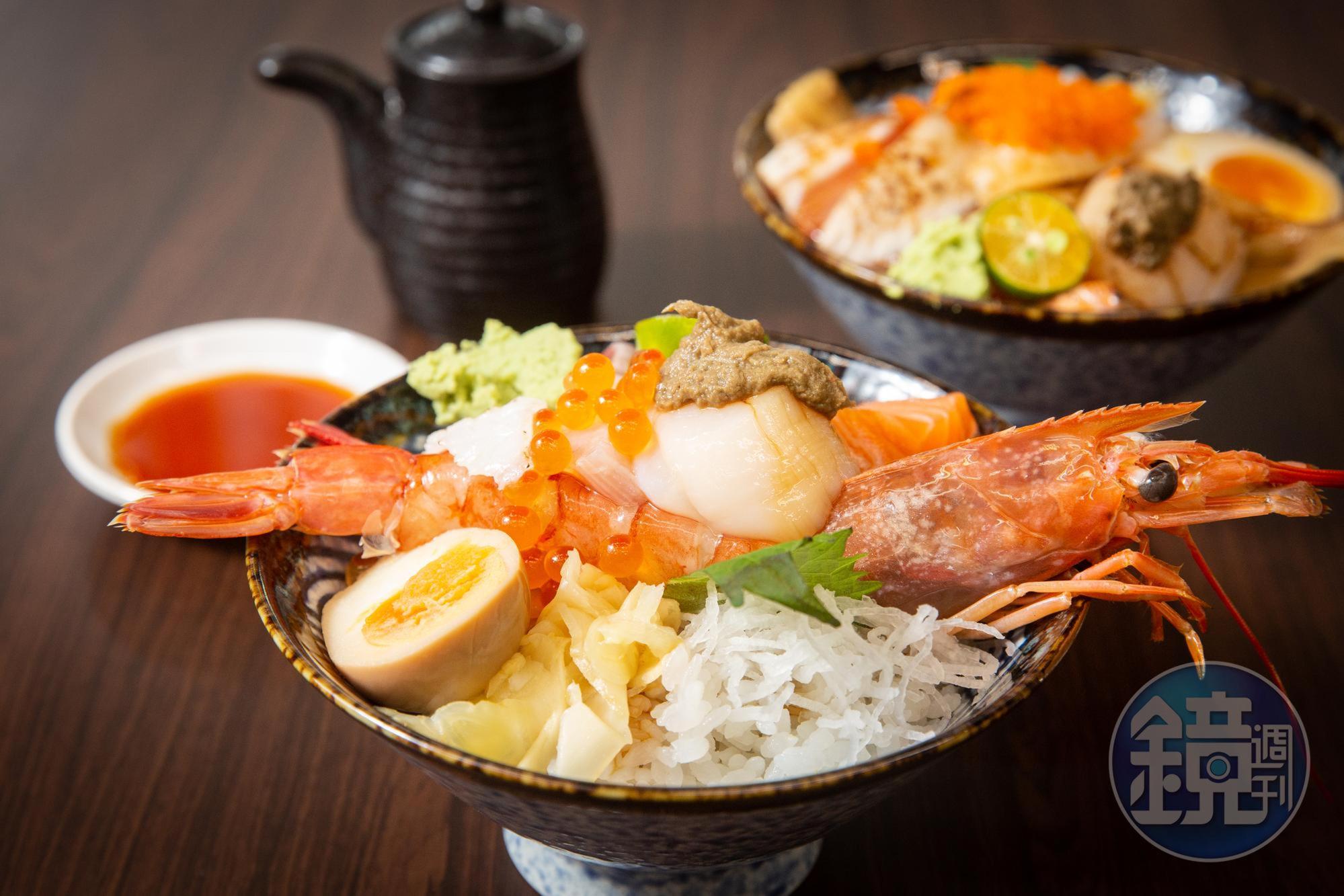 選用每日漁港直送新鮮魚貨,光食材成本就超過5成,靠高CP值擄獲顧客的心。