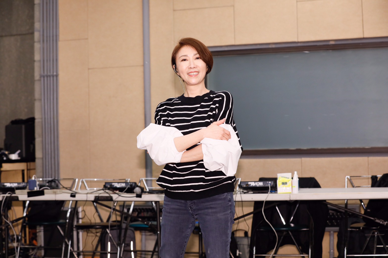 李翊君將舉辦「2020翊如既往演唱會」，今和樂隊排練做排練。