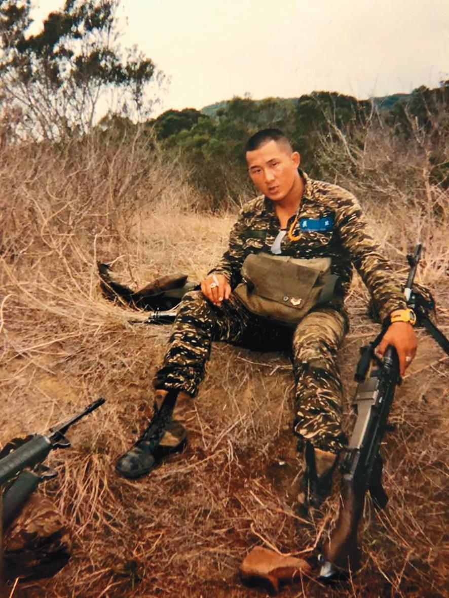 JJ去當兵後，變man很多…啊搞錯，這是「館長」陳之漢。（翻攝自陳之漢IG）
