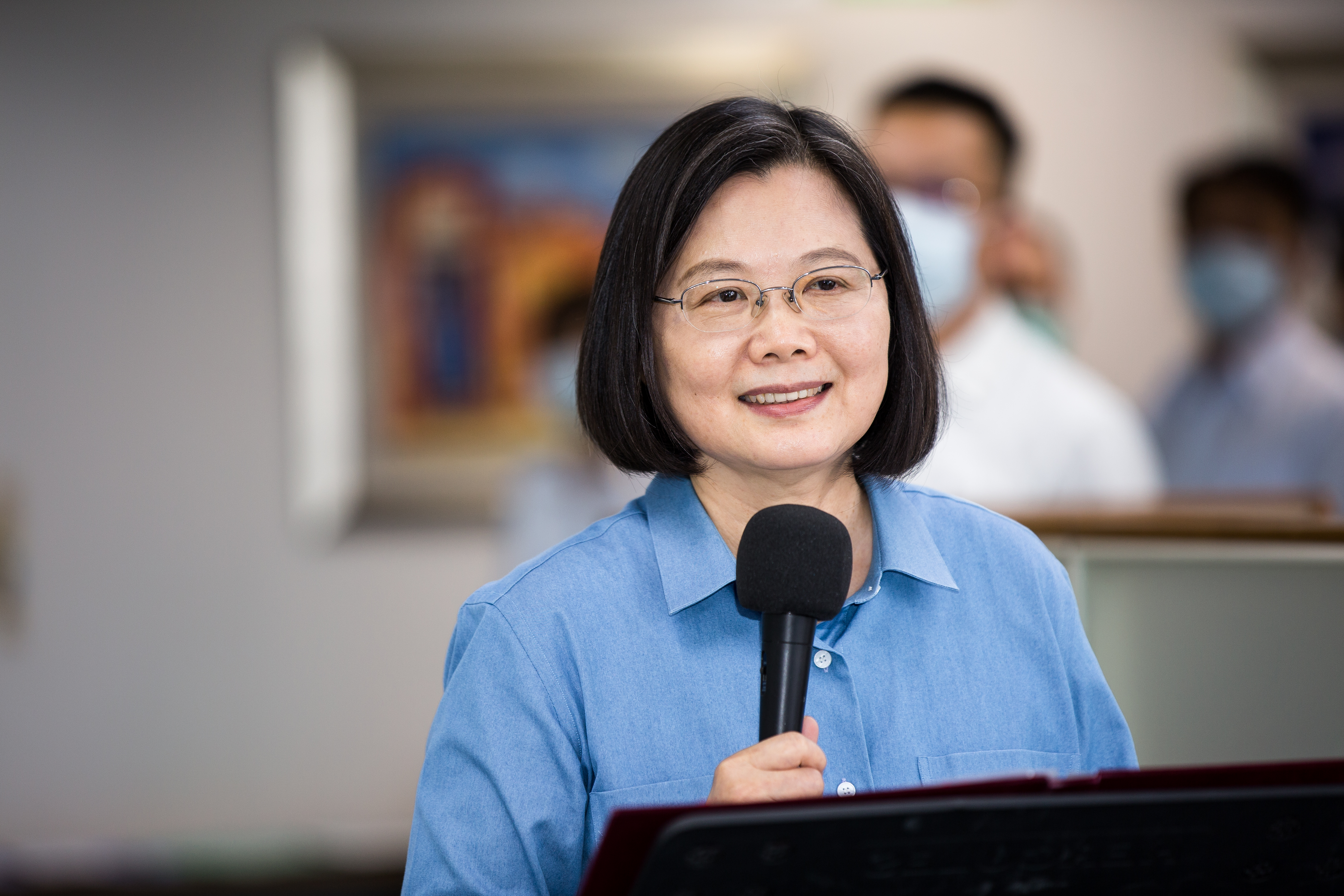 蔡英文表示台灣不該像過去一樣過度依賴單一市場。（本刊資料照）