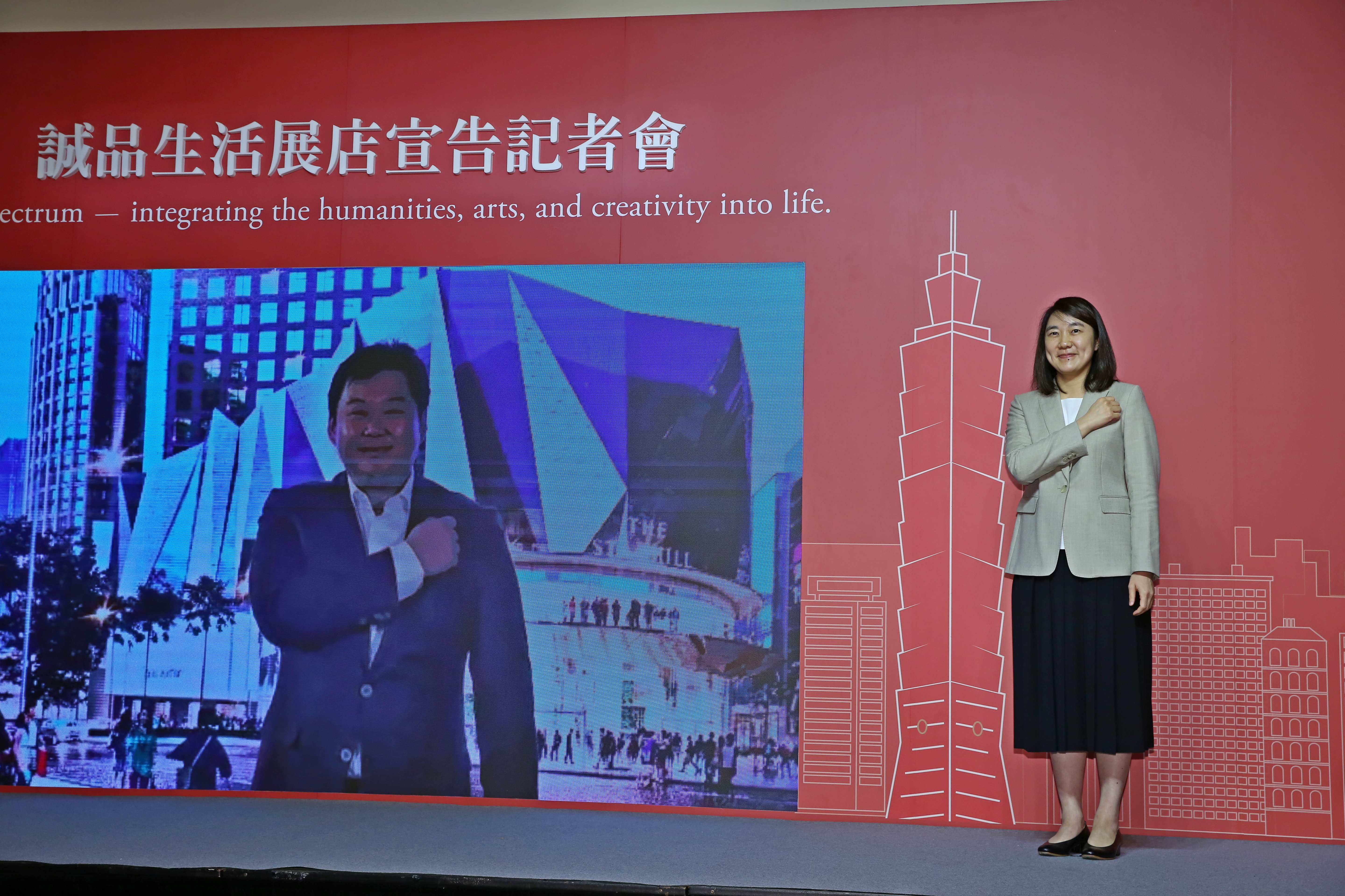 吳旻潔今日宣布,誠品將前進東南亞在馬來西亞設點。