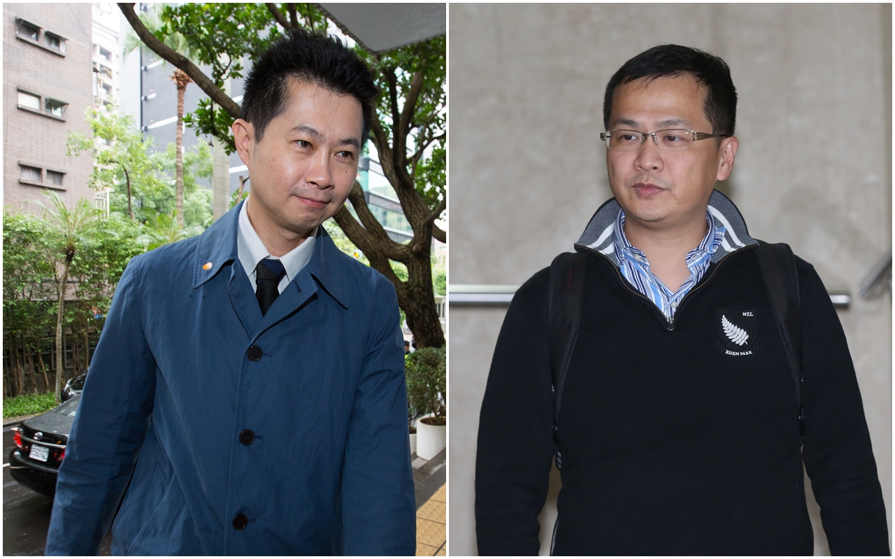 資深媒體人韋安po文，以羅智強「失業」後去流浪為例當與丁怡銘對比，酸道「怪不得年輕人喜歡民進黨。」（合成照，本刊資料照）