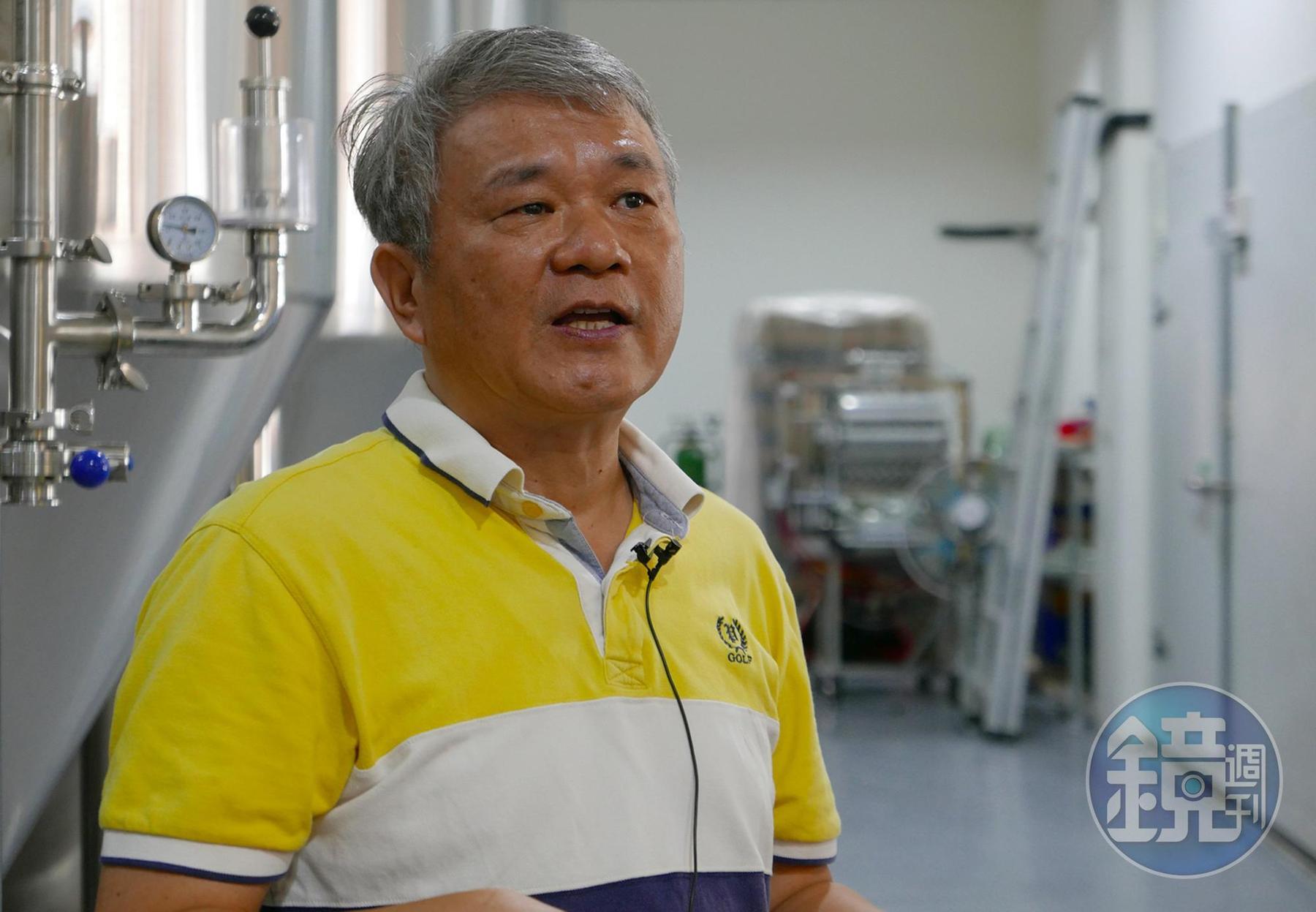 滴酒不沾的酒廠主人曾貽連,48歲時為了圓夢,從報業轉戰酒業。