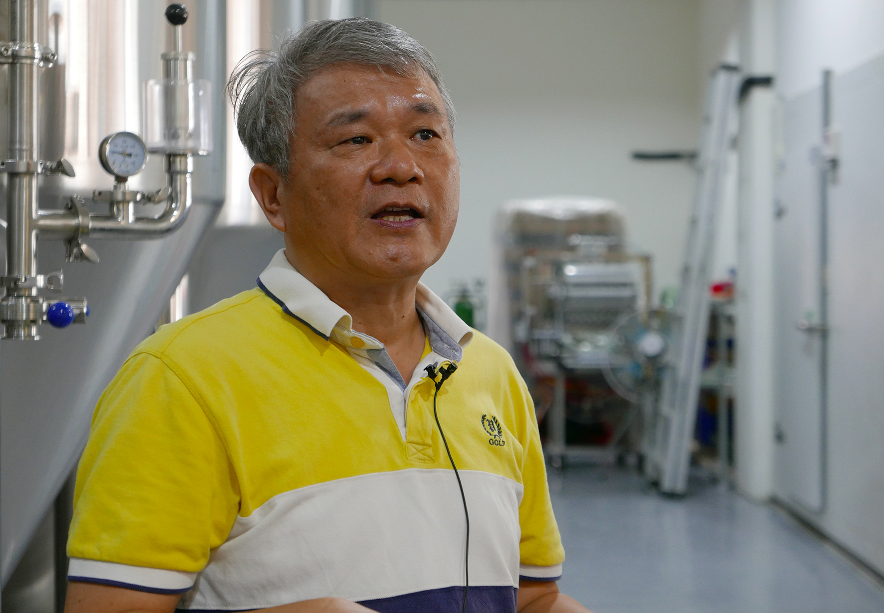 滴酒不沾的酒廠主人曾貽連,48歲時為了圓夢,從報業轉戰酒業。
