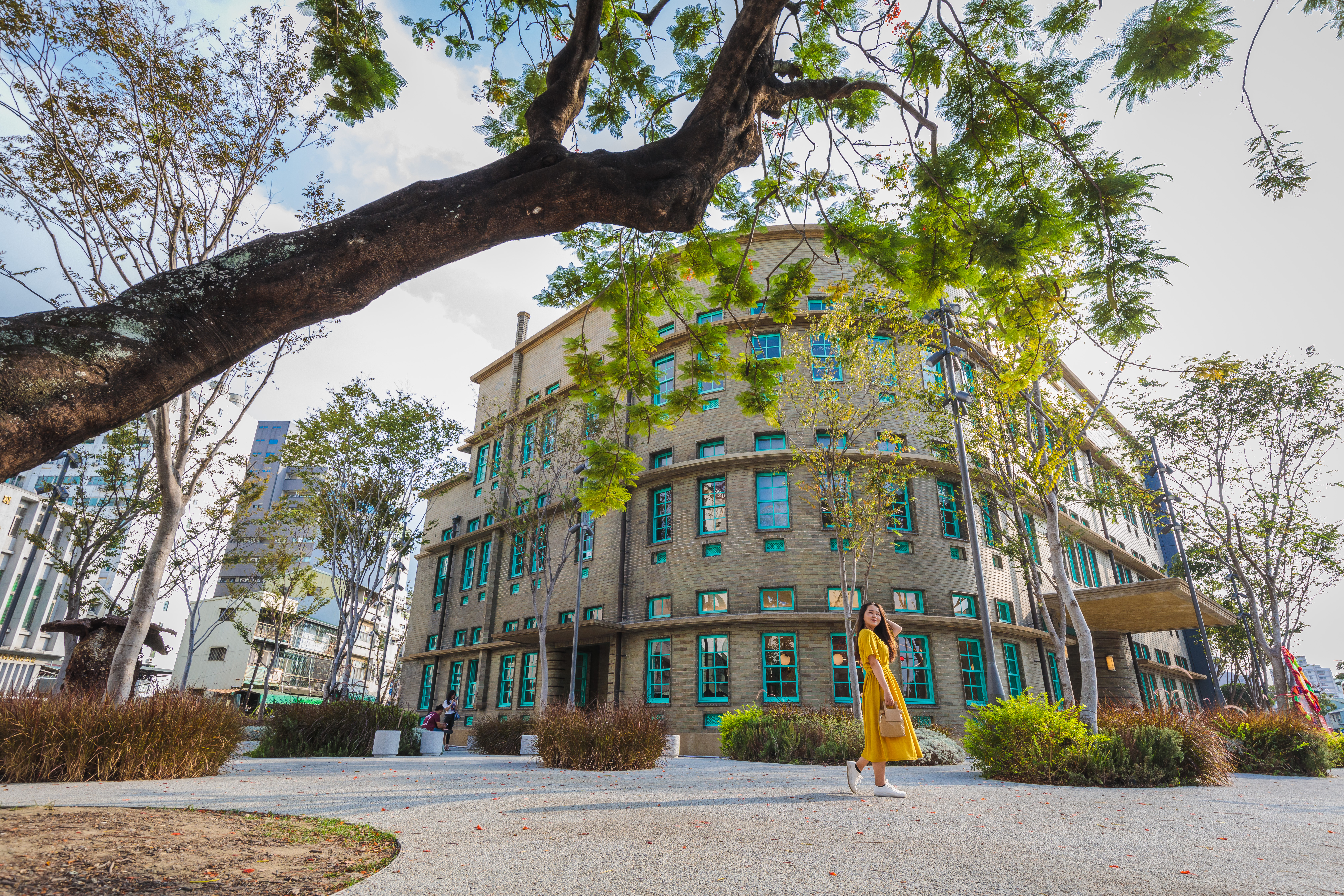 建於1936年的嘉義市美術館，外形獨特，已成熱門打卡景點。