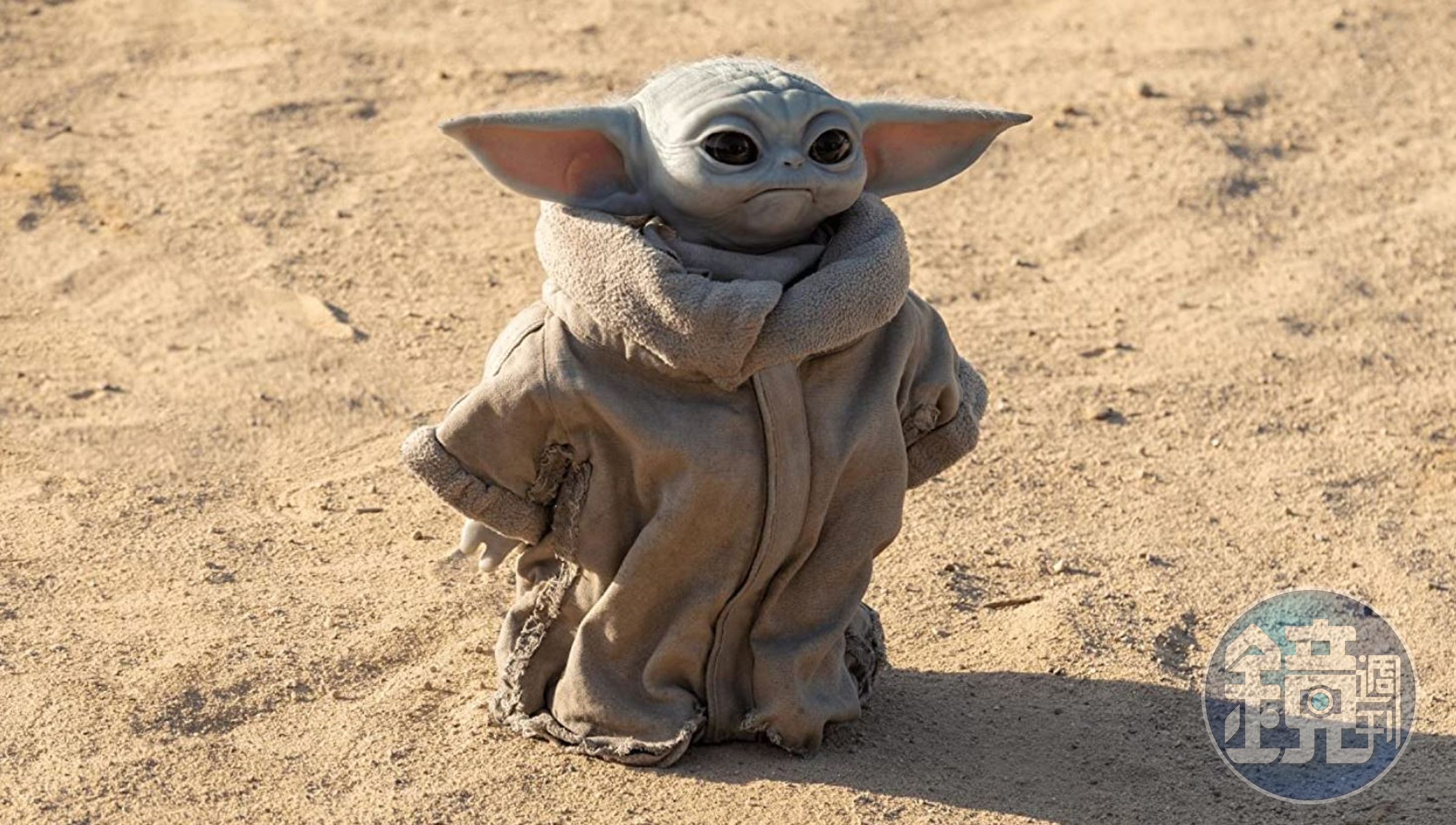 尤達寶寶出現於Disney+影集《曼達洛人》，可愛模樣圈粉無數。（劇照，翻攝IMDb）