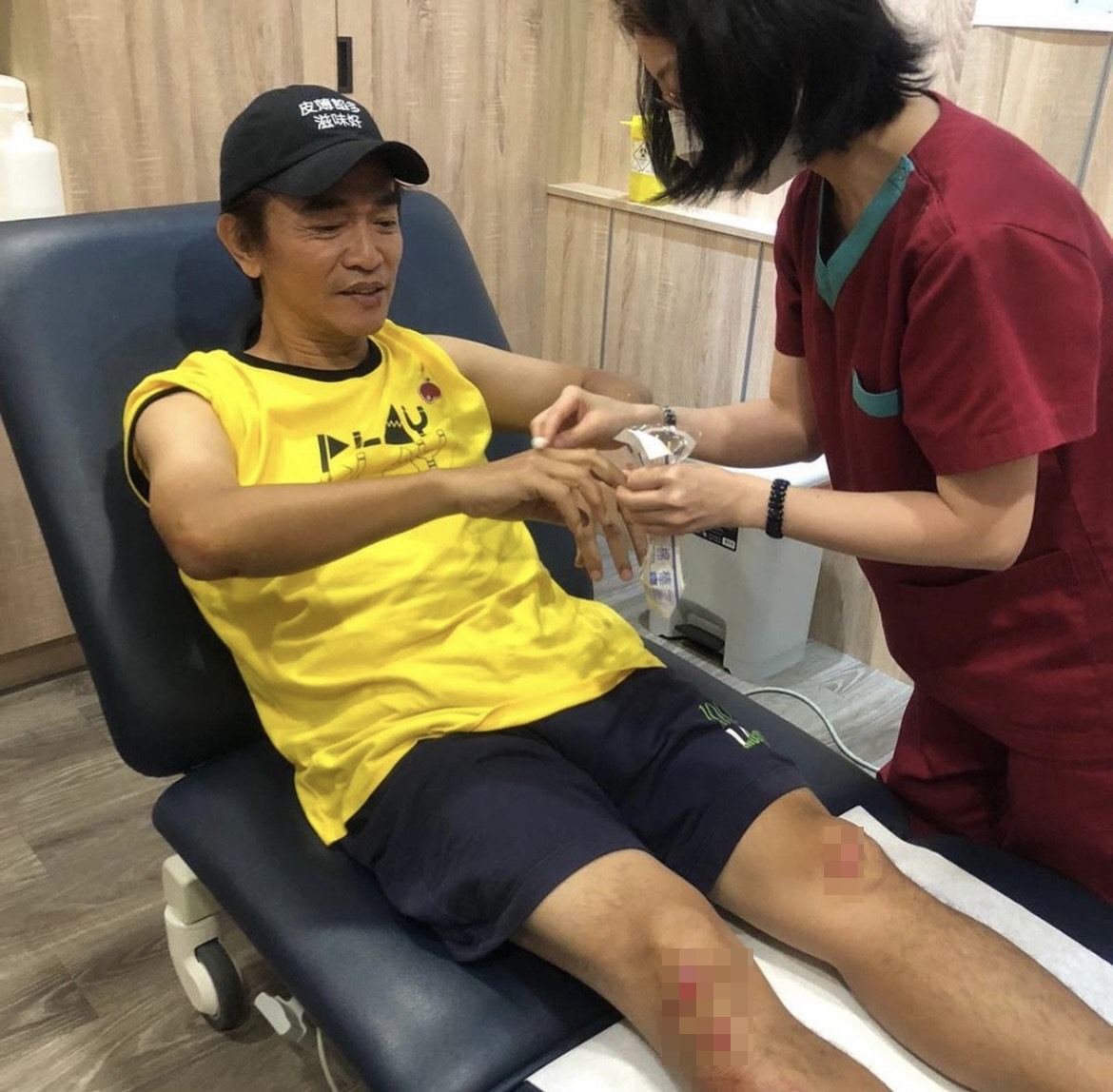 吳宗憲透露自己將前往醫院對腦部做電腦斷層掃描,以防萬一。(翻攝自吳宗憲IG)