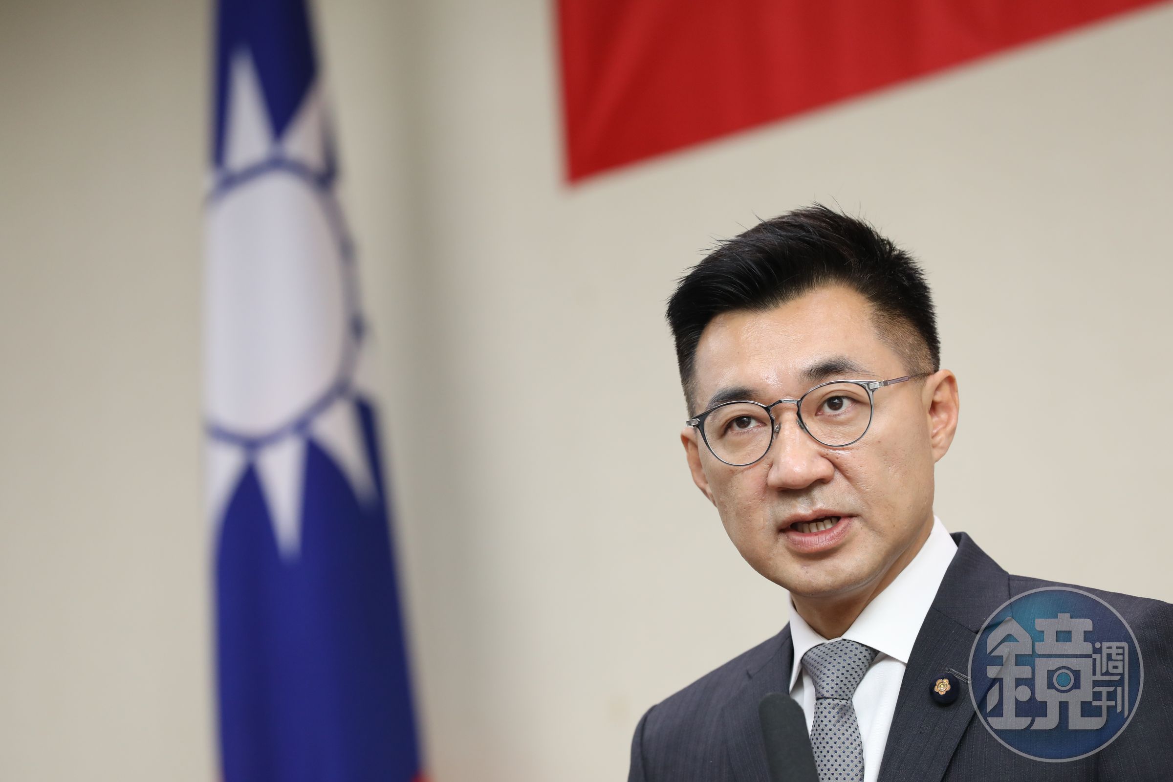 面對多名黨主席挑戰者，江啟臣表示，只要對黨好，都沒必要負面看待。（本刊資料照）
