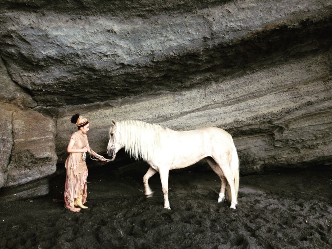 米希亞驚傳墜馬重傷，讓粉絲十分擔心。（翻攝自米希亞IG）