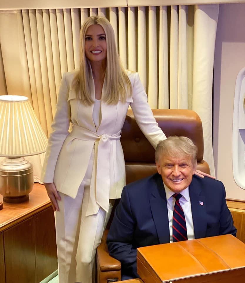伊凡卡是總統老爸川普的超級吸票機。（翻攝Ivanka Trump臉書）