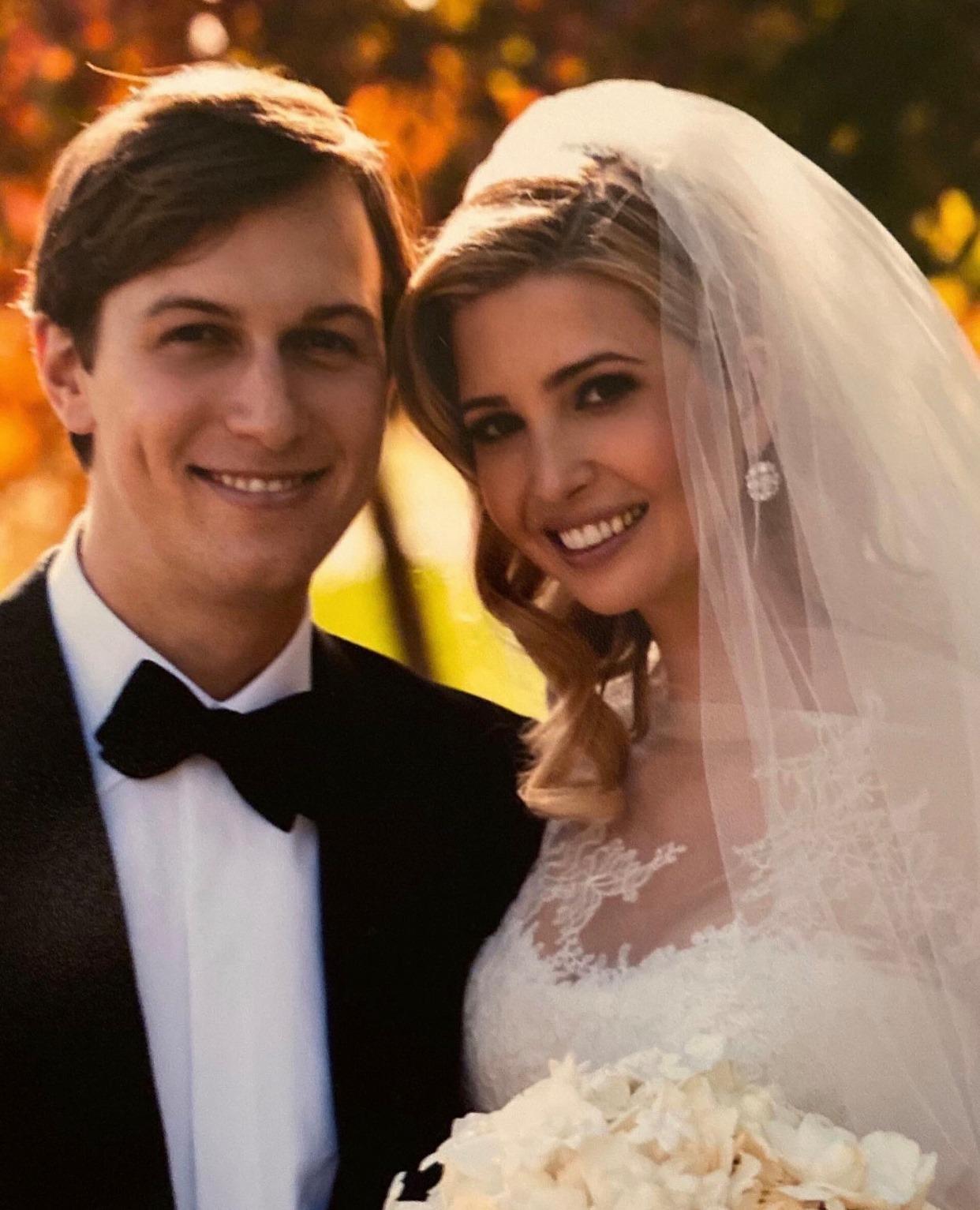 伊凡卡與夫婿庫許納結婚於2009年。（翻攝Ivanka Trump臉書）