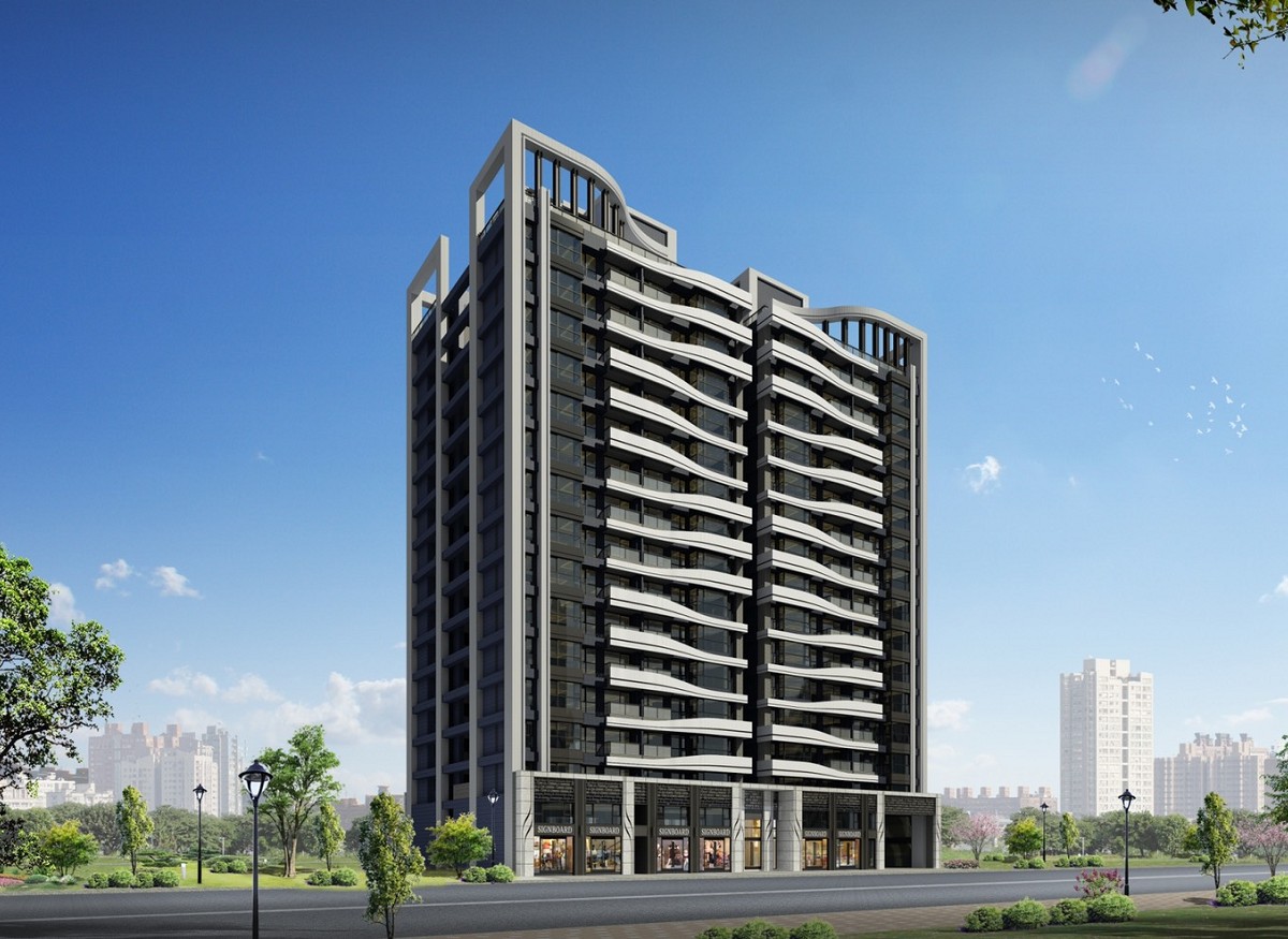 位於林口前段精華地段的預售案「立軒天善」，狂銷破8成。