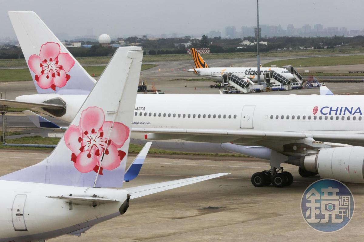 華航一架貨機6日在降落時發生爆胎情況，圖為示意圖。（本刊資料照）