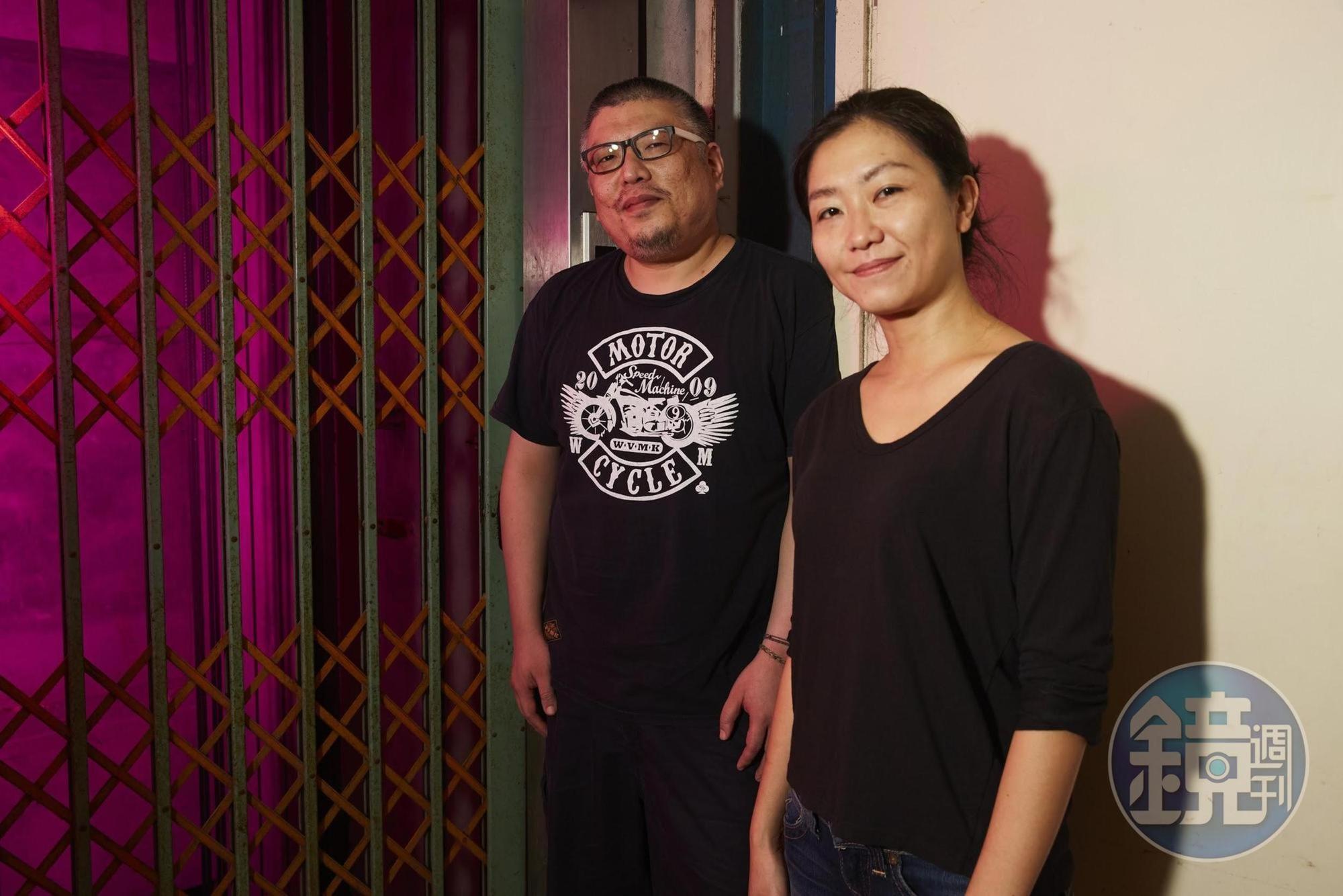 導演Raye Liu(右)在王師(左)協助下,成功以群眾集資的方式募得《十二夜2》的製作經費。
