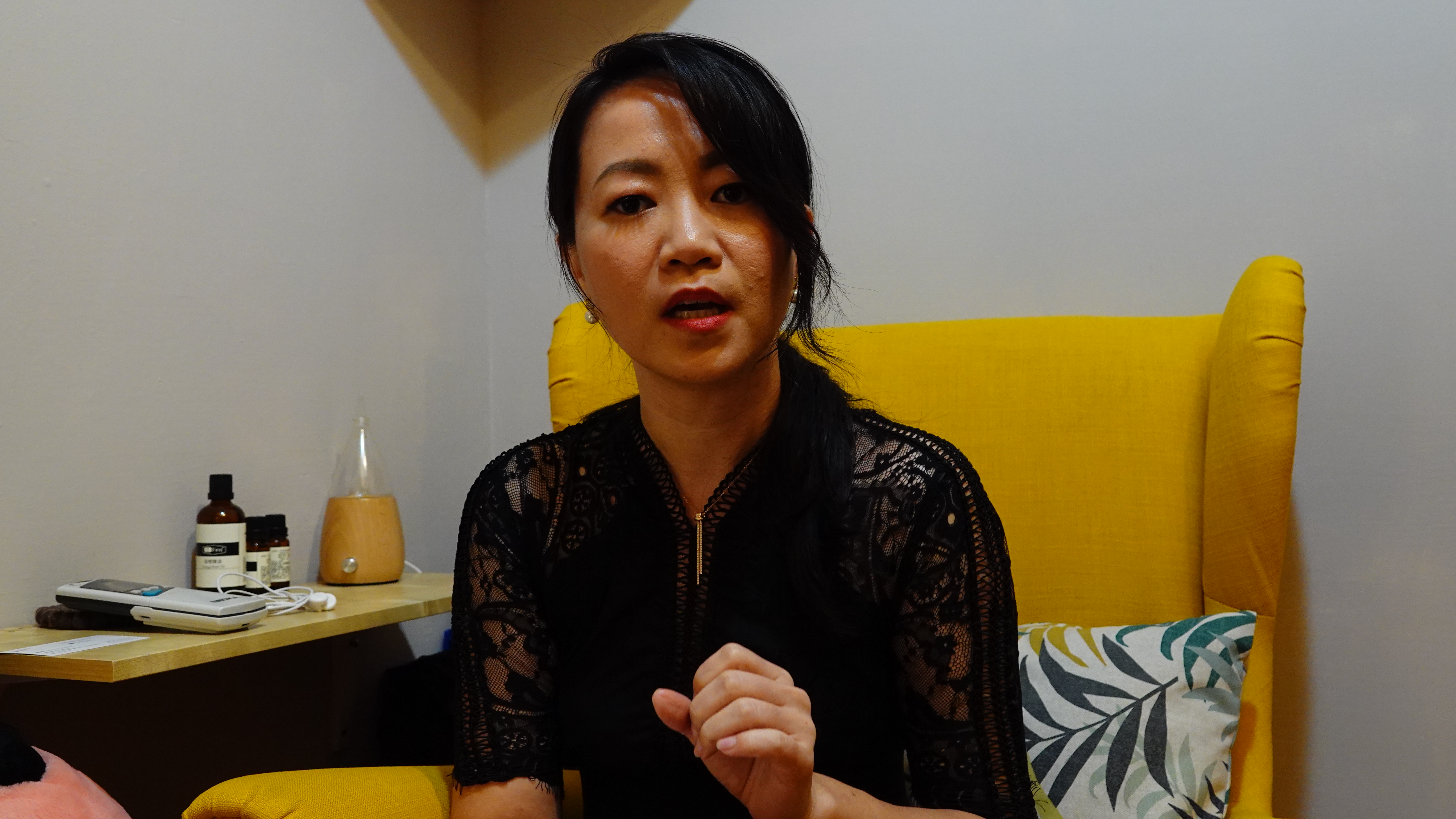 吳姵瑩認為張女相當在乎婆媳關係。