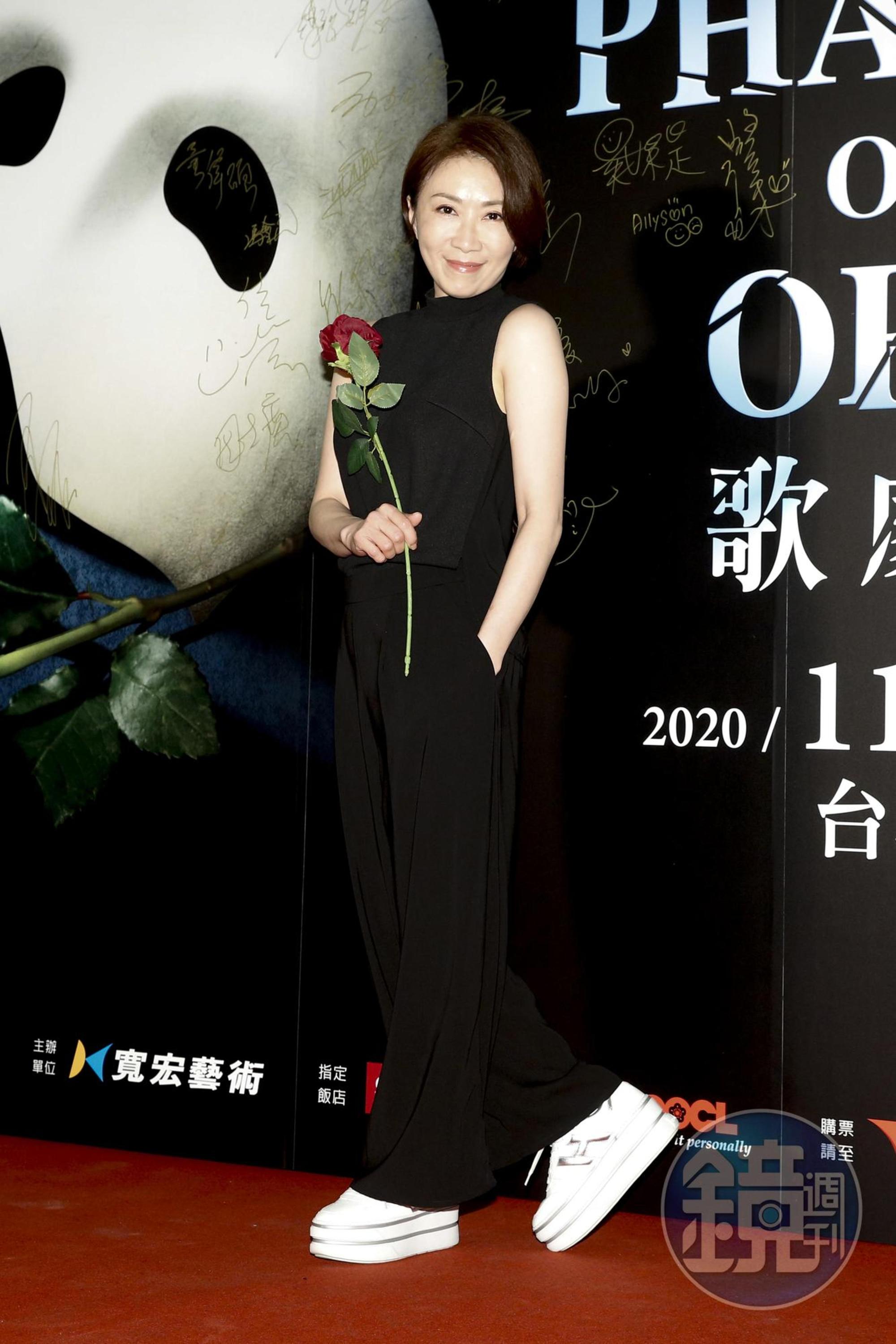 李翊君是第三次看《歌劇魅影》。
