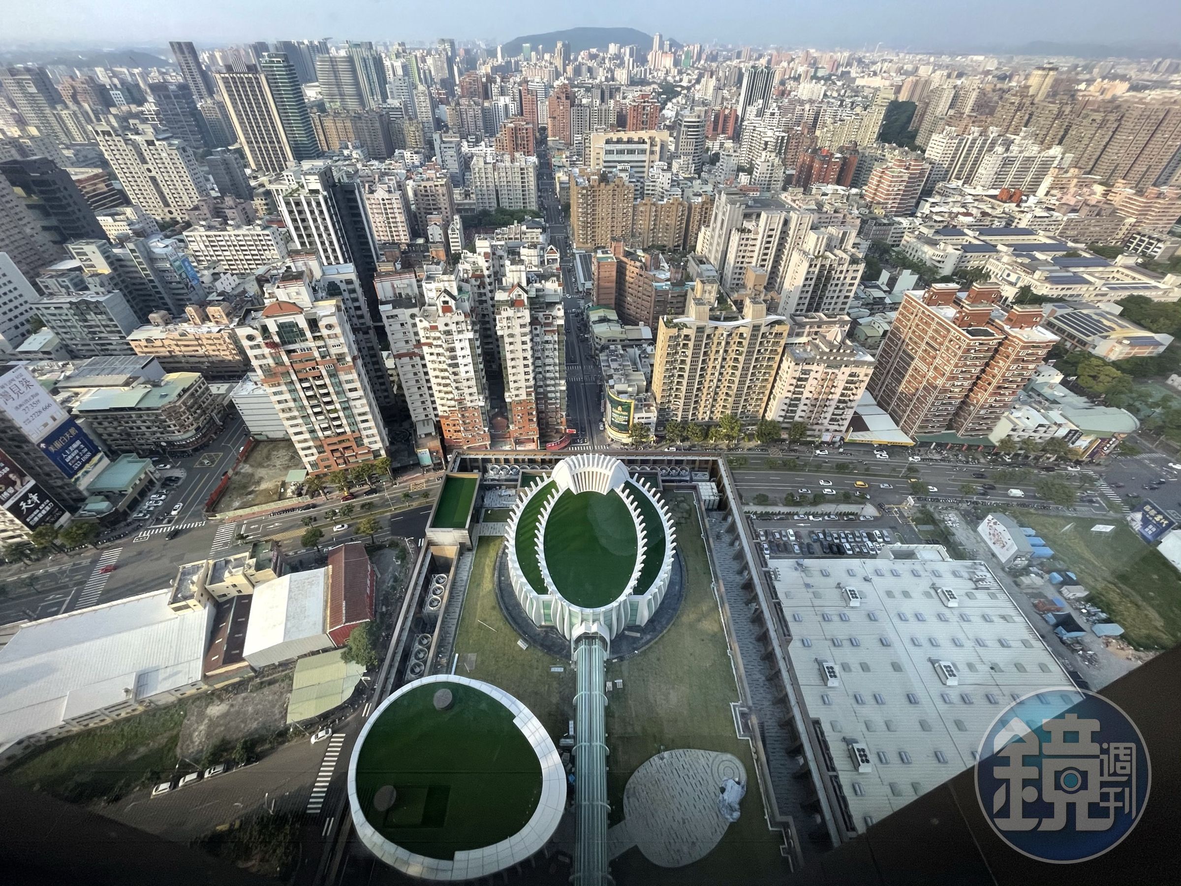 可以一覽高雄的景色。（義享天地提供）