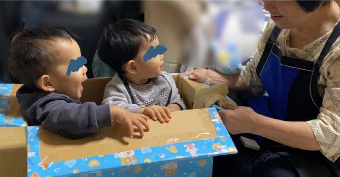 蒼井空去年剖腹產下雙胞胎兒子。（翻攝自蒼井空微博）