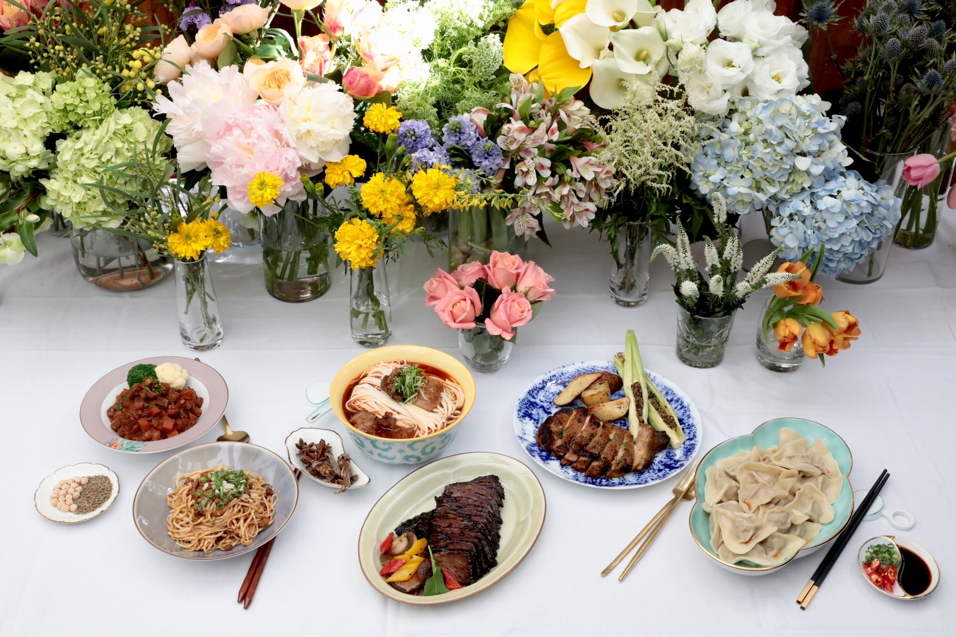 台灣本土食材品牌「 Green & Safe 」與陳嵐舒合作，推出一系列在家親炙名廚手藝的調理包。（GREEN & SAFE提供）