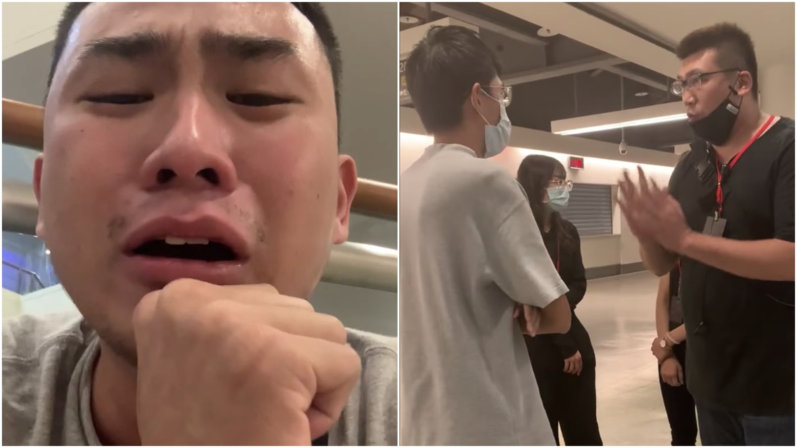 妥瑞症患者曾柏穎表示自己在蔡依林演場會遭工作人員誣賴，聲淚俱下在臉書上控訴。（翻攝自「曾柏穎-妥瑞症健康生命」臉書）