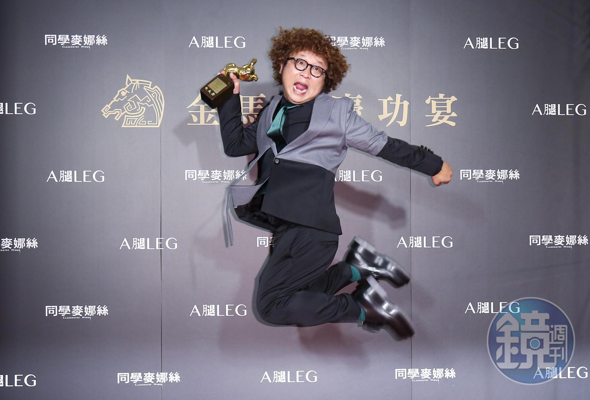 納豆（林郁智）自曝這次入圍讓他睡不著，得失心很重。