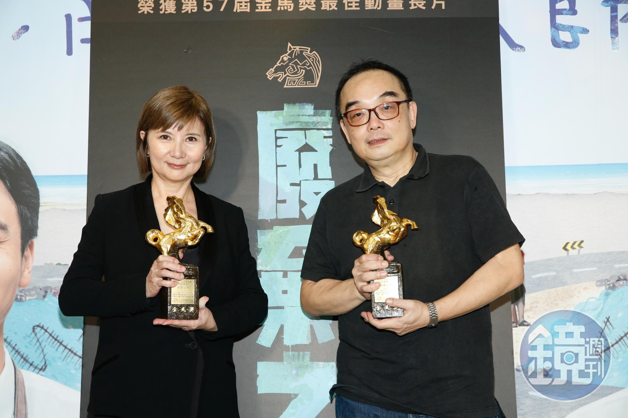 李烈與易智言耗費10年才打磨出《廢棄之城》，得獎自然更加動容。