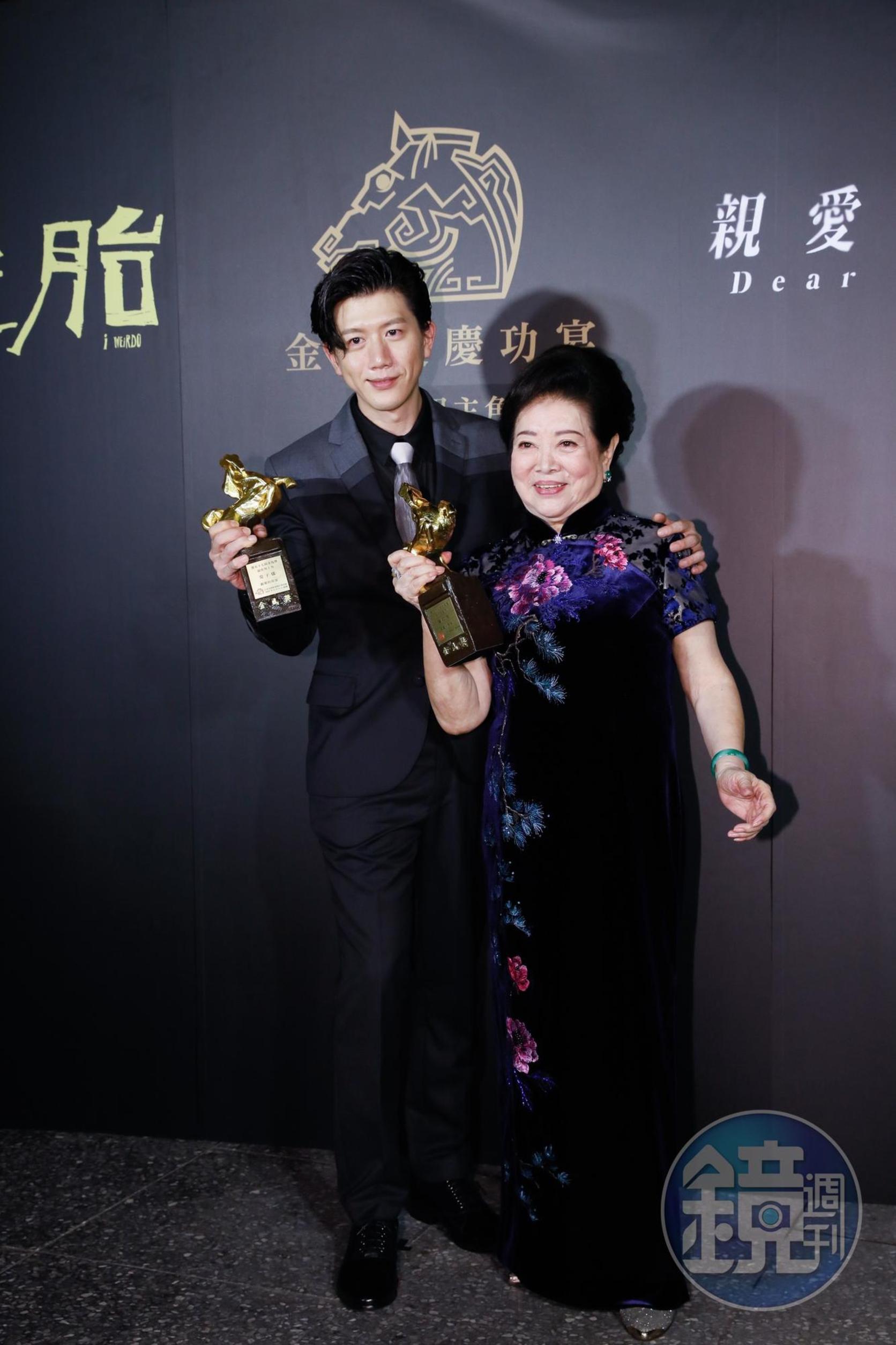 陳淑芳與莫子儀帝后合體,莫子儀仍是淡定臉。
