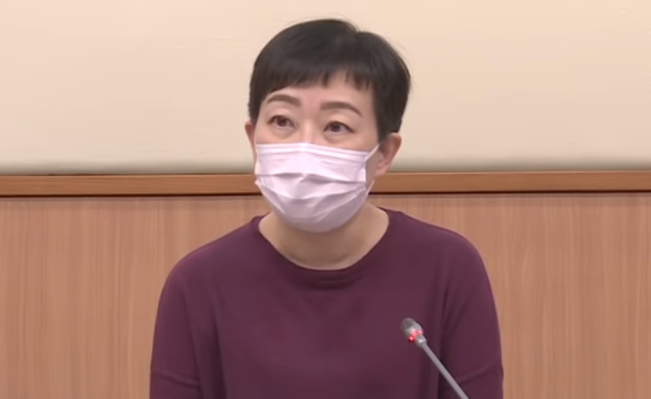 香港衛生防護中心傳染病處主任張竹君今表示，港府提供確診者「5000元港幣（約新台幣18,412元）津貼」不合邏輯。（翻攝自政府新聞網臉書）