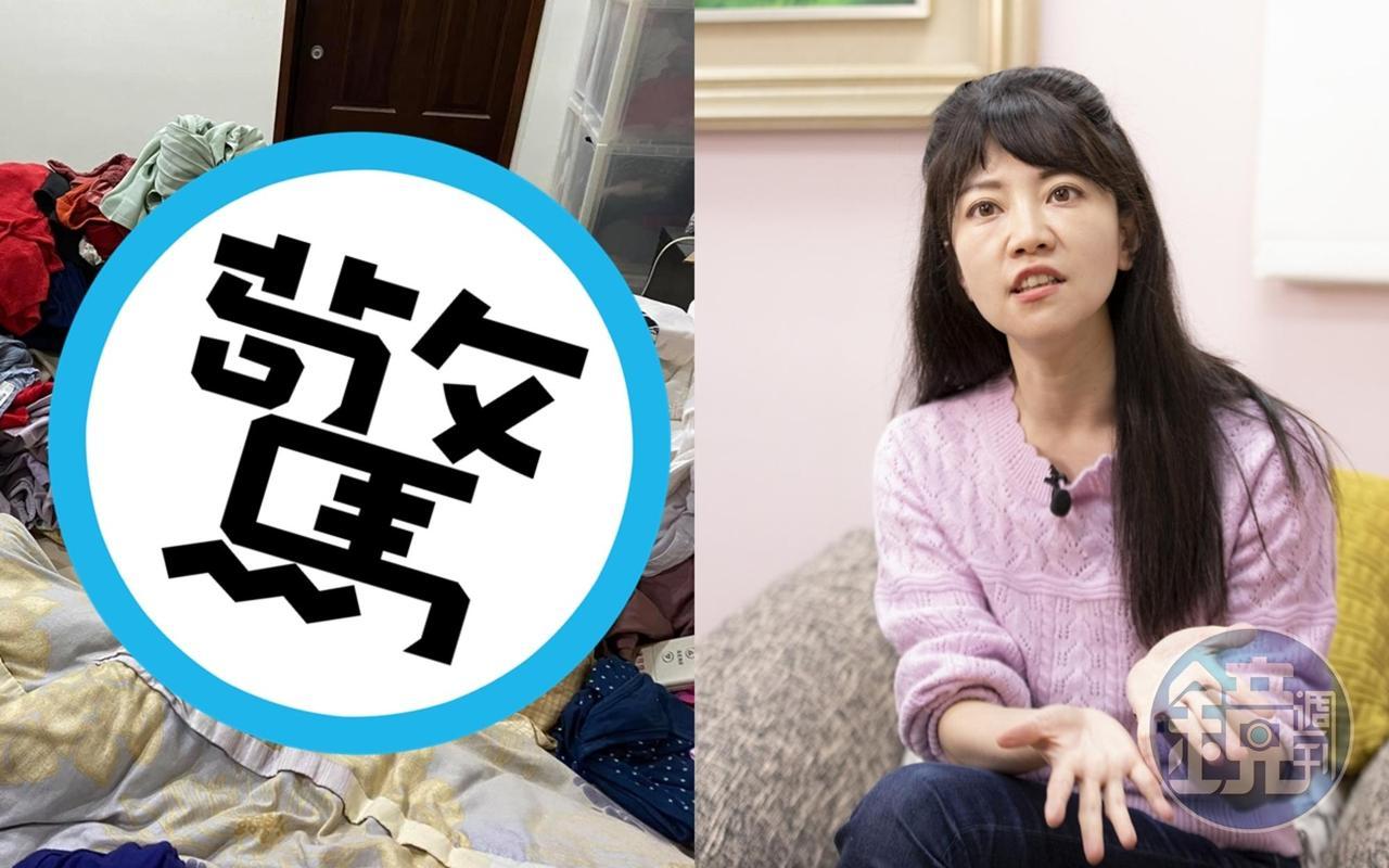 人稱「港湖女神」的高嘉瑜,因房間太過凌亂引起網友討論。(翻攝自高嘉瑜臉書、本刊資料照)