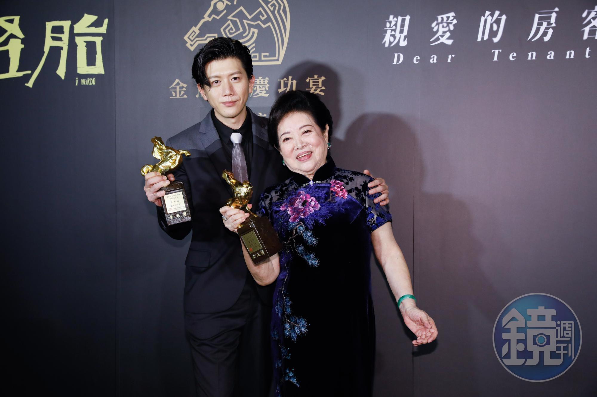 《親愛的房客》「婆媳」莫子儀與陳淑芳雙雙獲獎,陳淑芳更加碼再憑《孤味》奪影后。