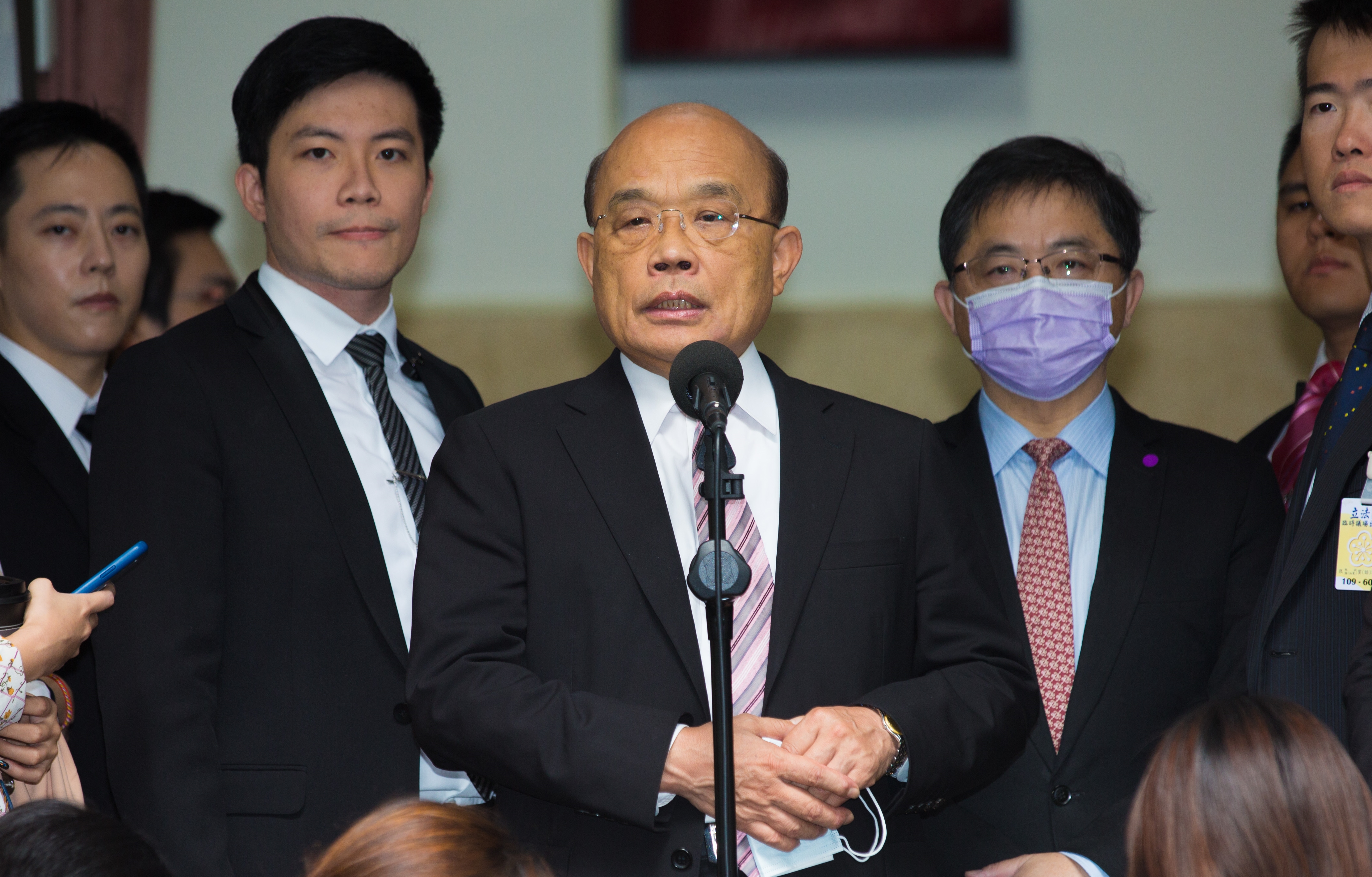 針對馬國女大生家屬提出國賠與極刑凶嫌要求，蘇貞昌回應了。（本刊資料照）