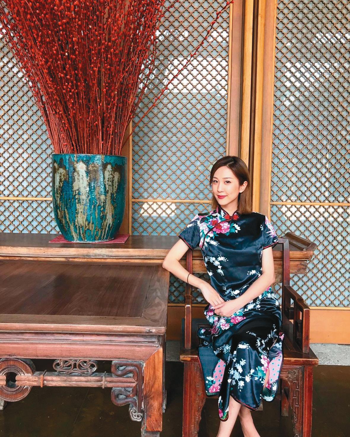 邱士楷的新歡是30歲左右的上海姑娘,名叫 Ariel。(翻攝自arielcheung IG)