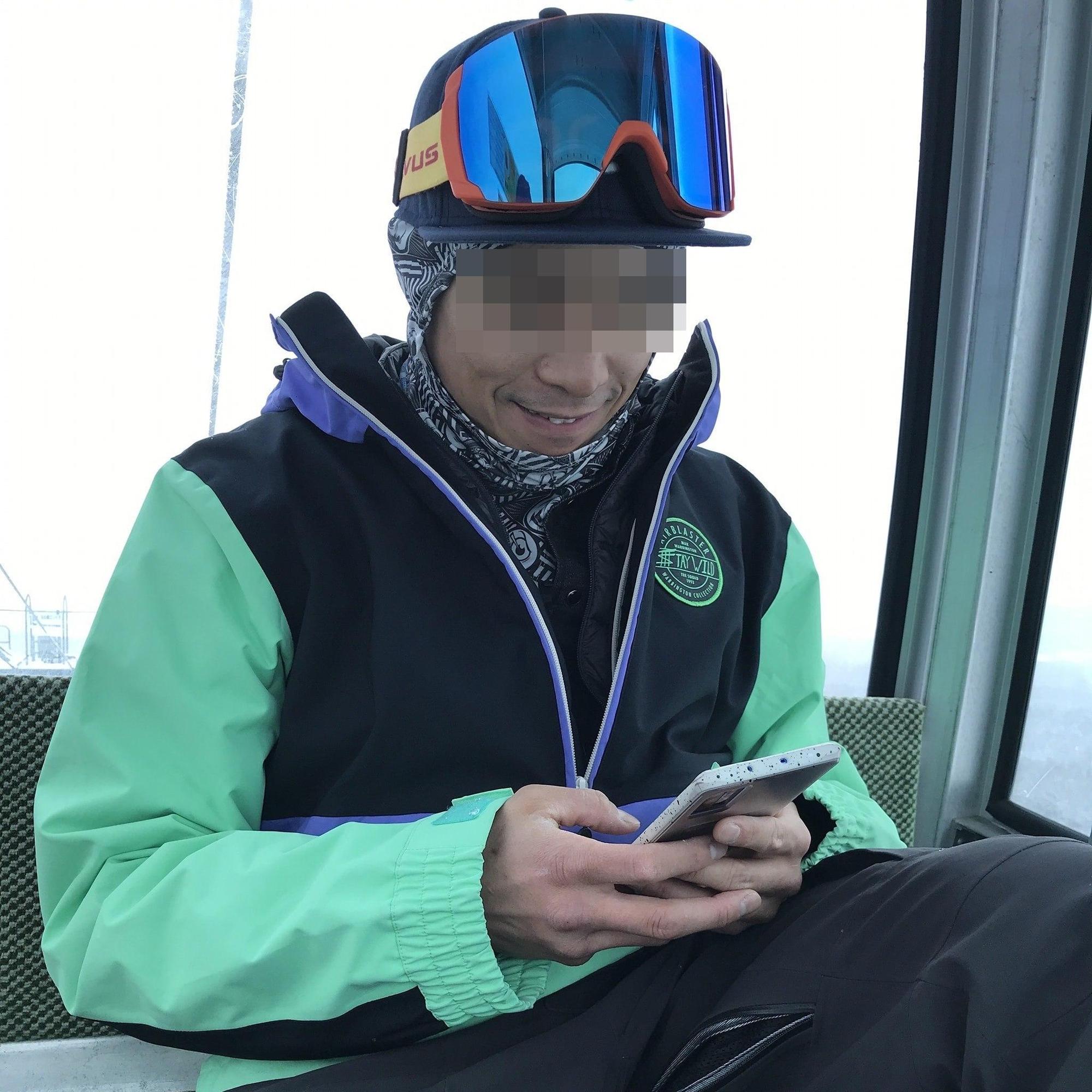文姓召集人為前滑雪國手。(翻攝自臉書)