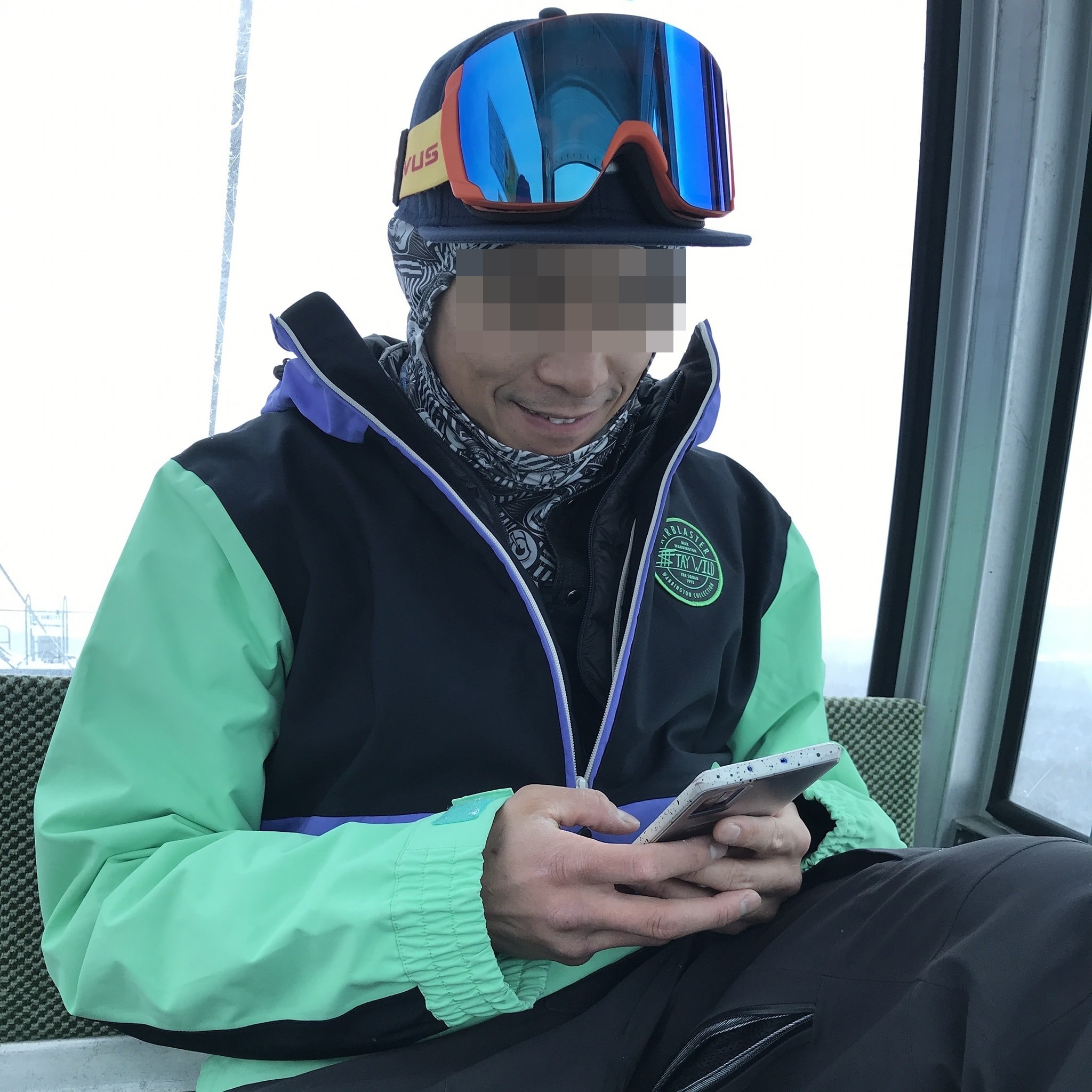 文姓召集人為前滑雪國手。（翻攝自臉書）