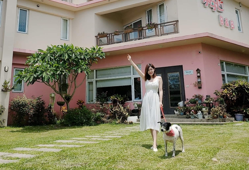 孟慶而預計明年舉辦婚禮，新家目前已完工，待裝潢好後入住。（孟慶而提供）