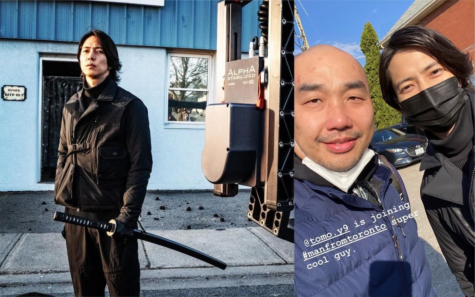 《來自多倫多的男人》攝影曬與山下智久的自拍，大讚他是「super cool guy」。（翻攝自Kevin Kwan IG）