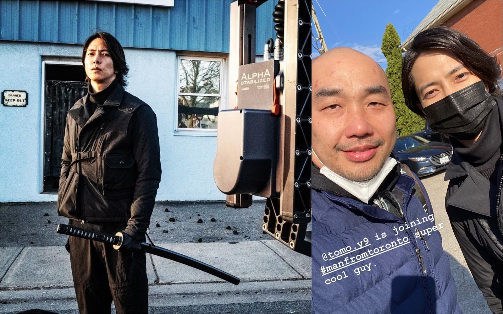 《來自多倫多的男人》攝影曬與山下智久的自拍，大讚他是「super cool guy」。（翻攝自Kevin Kwan IG）
